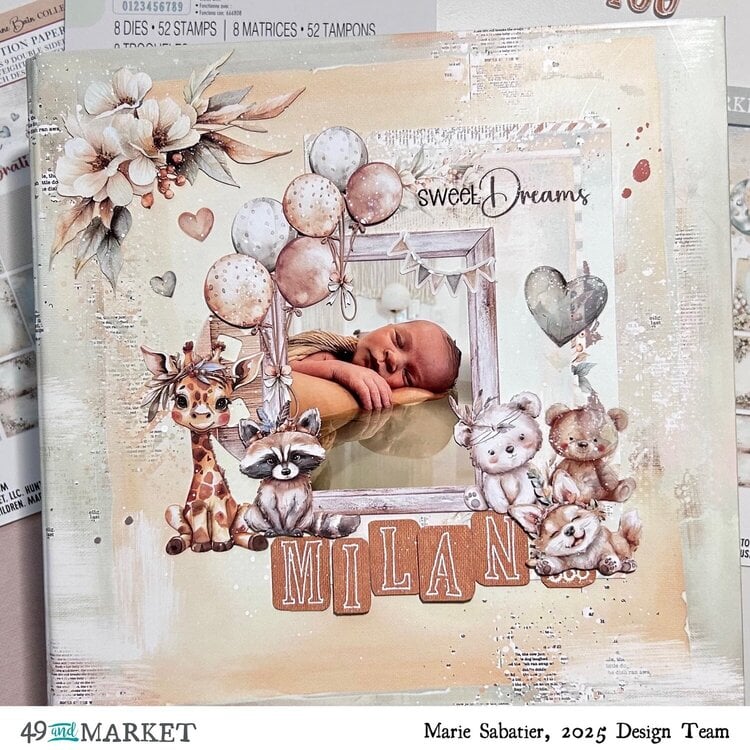 49 and Market LITTLE CELEBRATIONS DREAMERS Epoxy Stickers 143pc