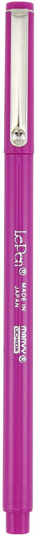 Marvy Uchida LePen MAGENTA 20 Fine Line Journaling Pen .03mm