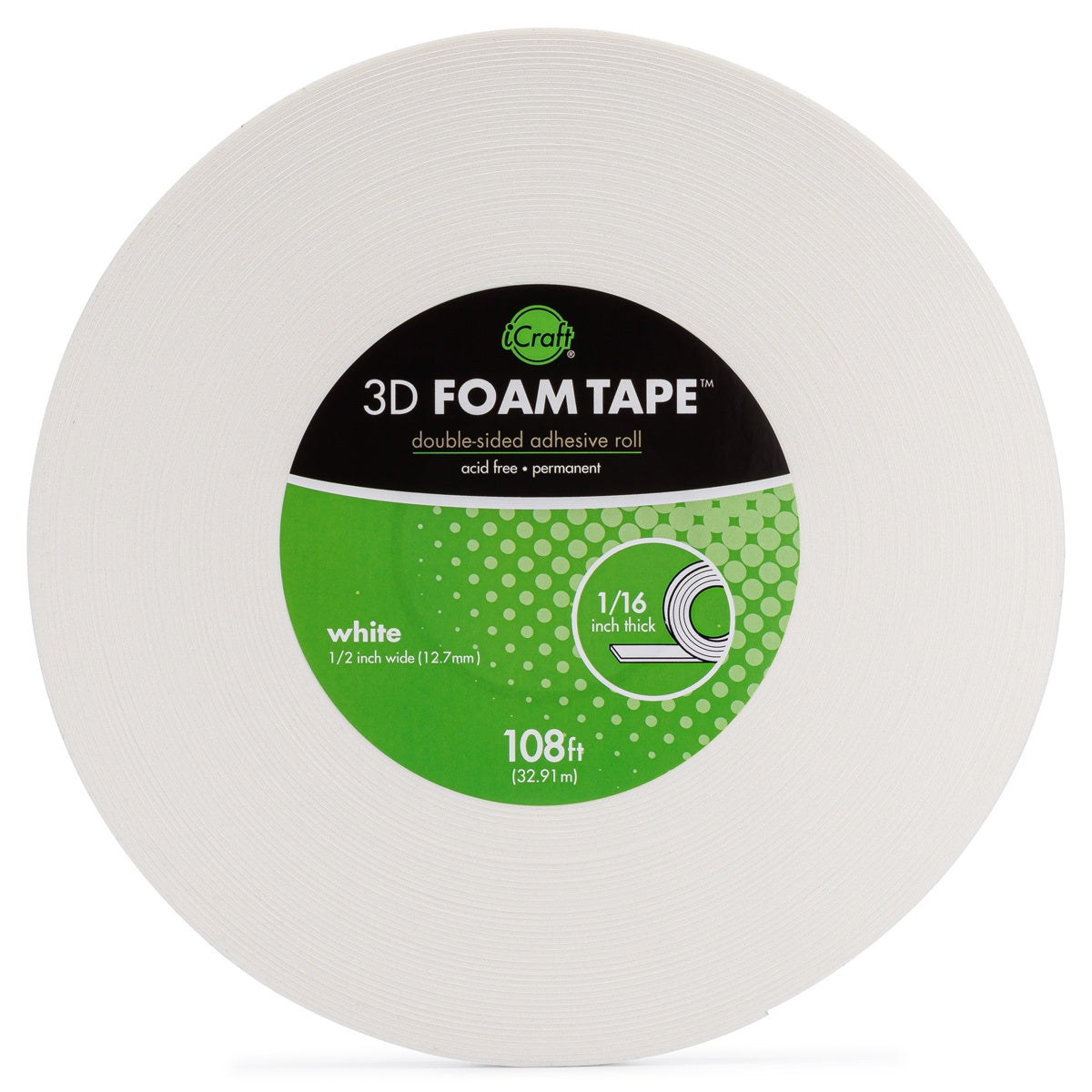 ICraft 3D FOAM TAPE Double-Sided Adhesive
