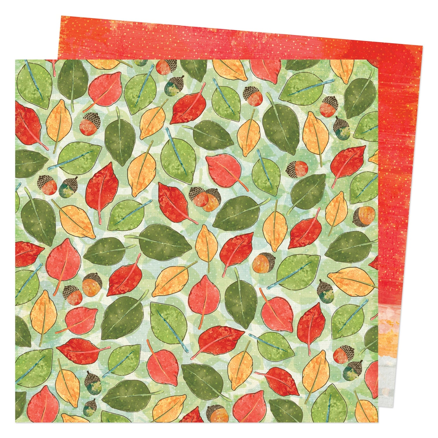 Vicki Boutin FERNWOOD OPEN AIR 12"X12" Scrapbook Paper
