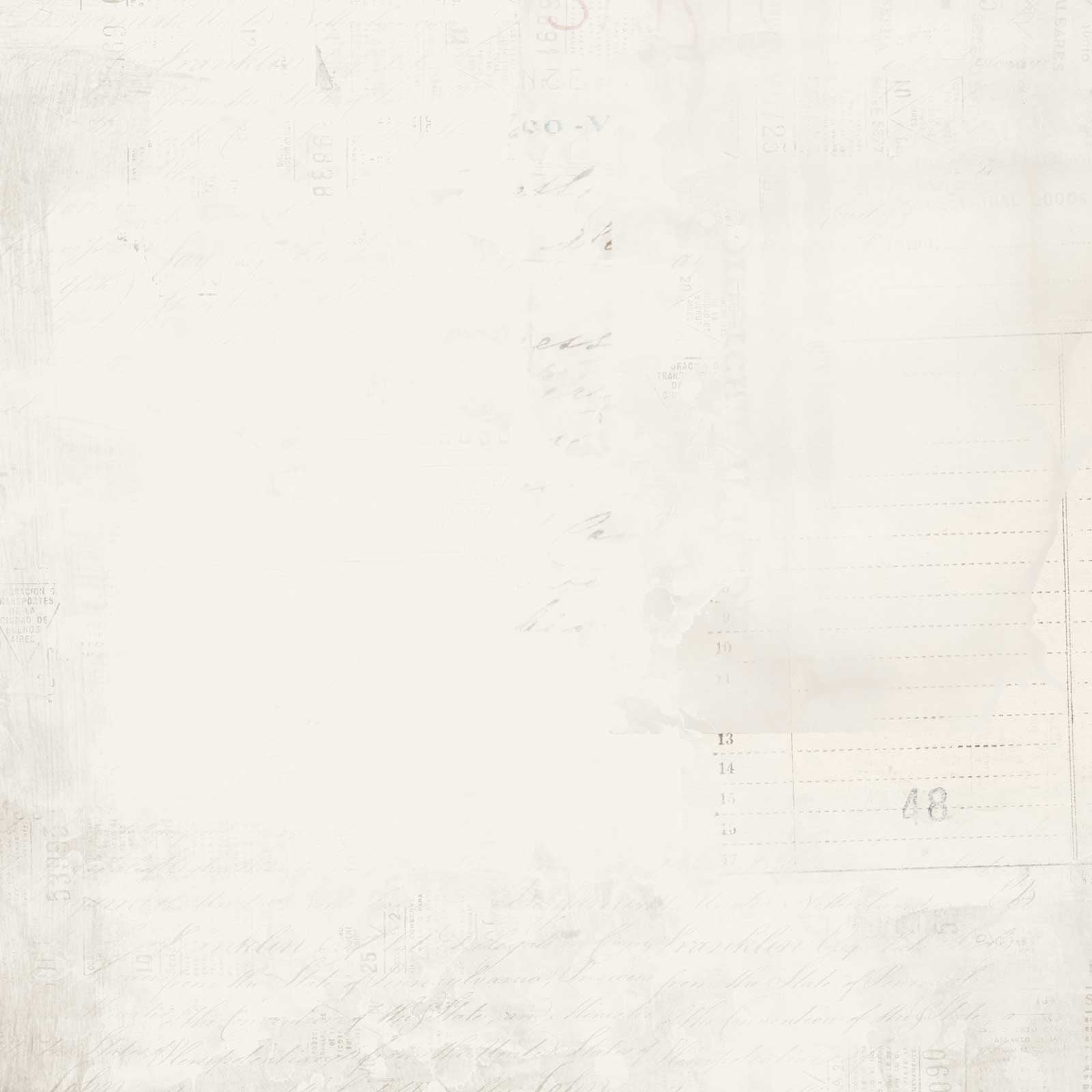 49 and Market Curators Botanical NATURAL HISTORY 12"X12" Scrapbook Paper