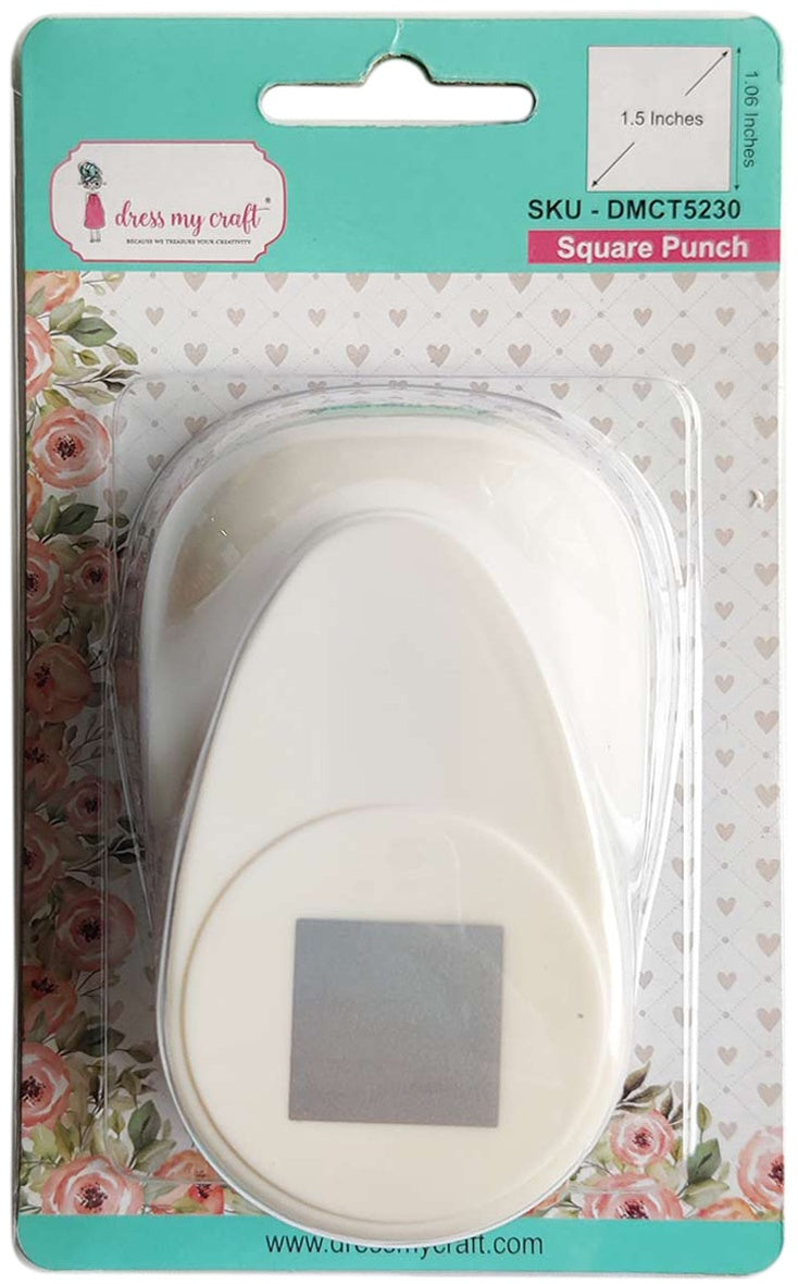 Dress My Craft SQUARE 1.5” Punch