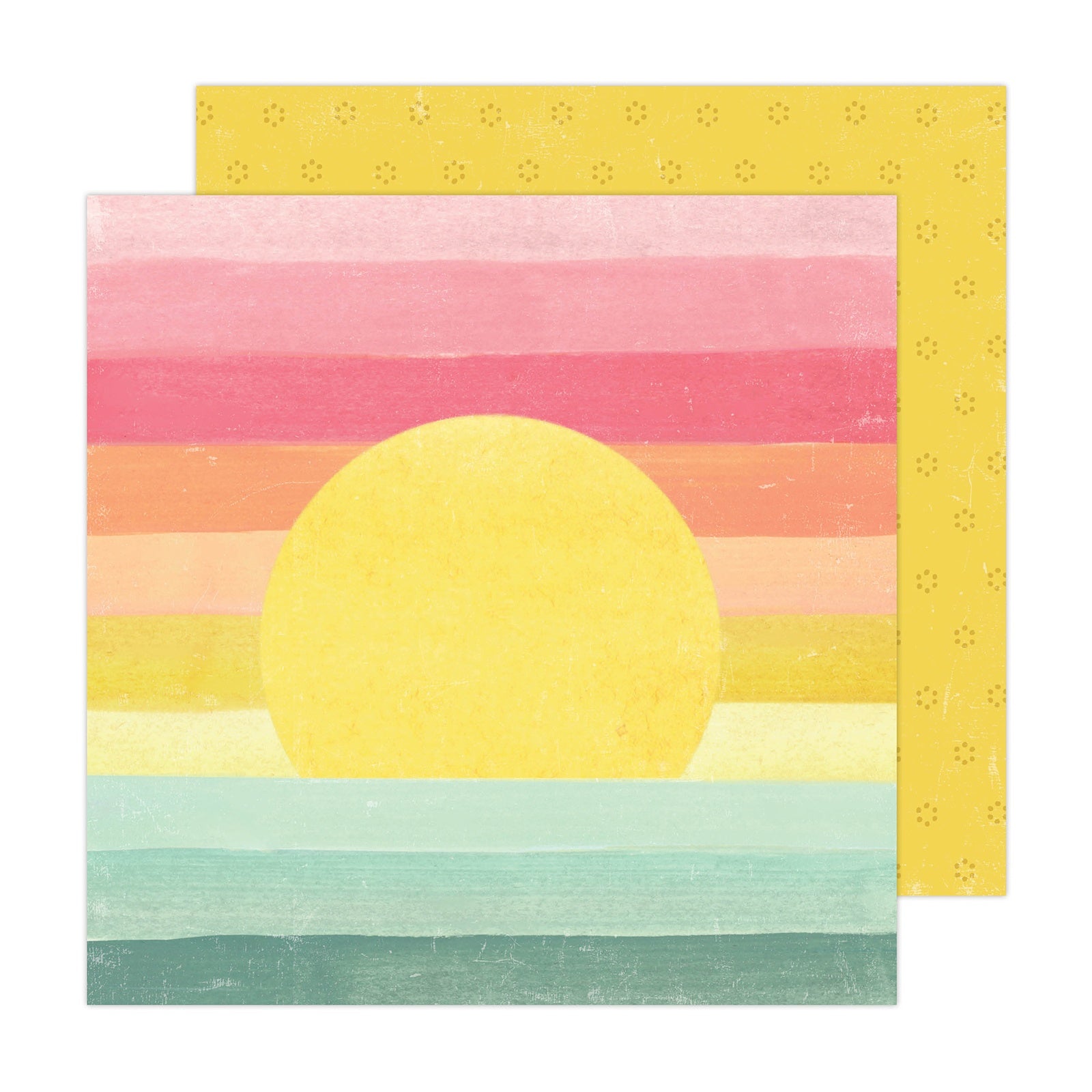 Heidi Swapp Sun Chaser SUNSET SKIES 12"X12" Paper