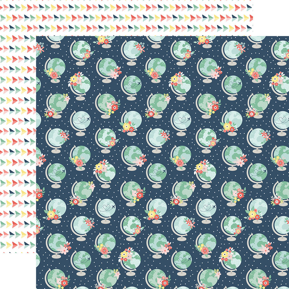 Echo Park AWAY WE GO 12"X12" Scrapbook Collection Kit