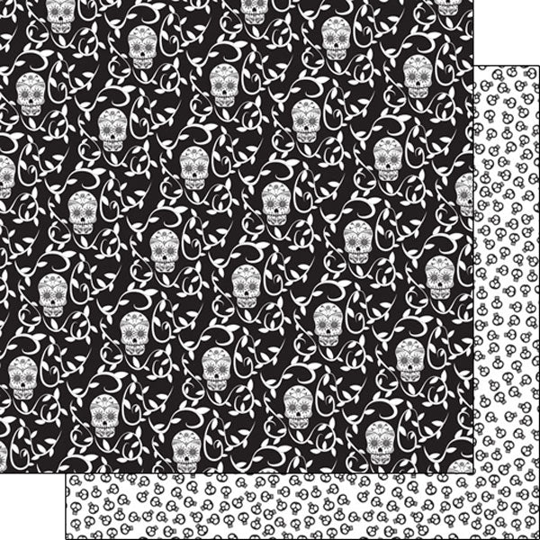 Scrapbook Customs DAY OF THE DEAD MEXICO Paper Pack 10pc