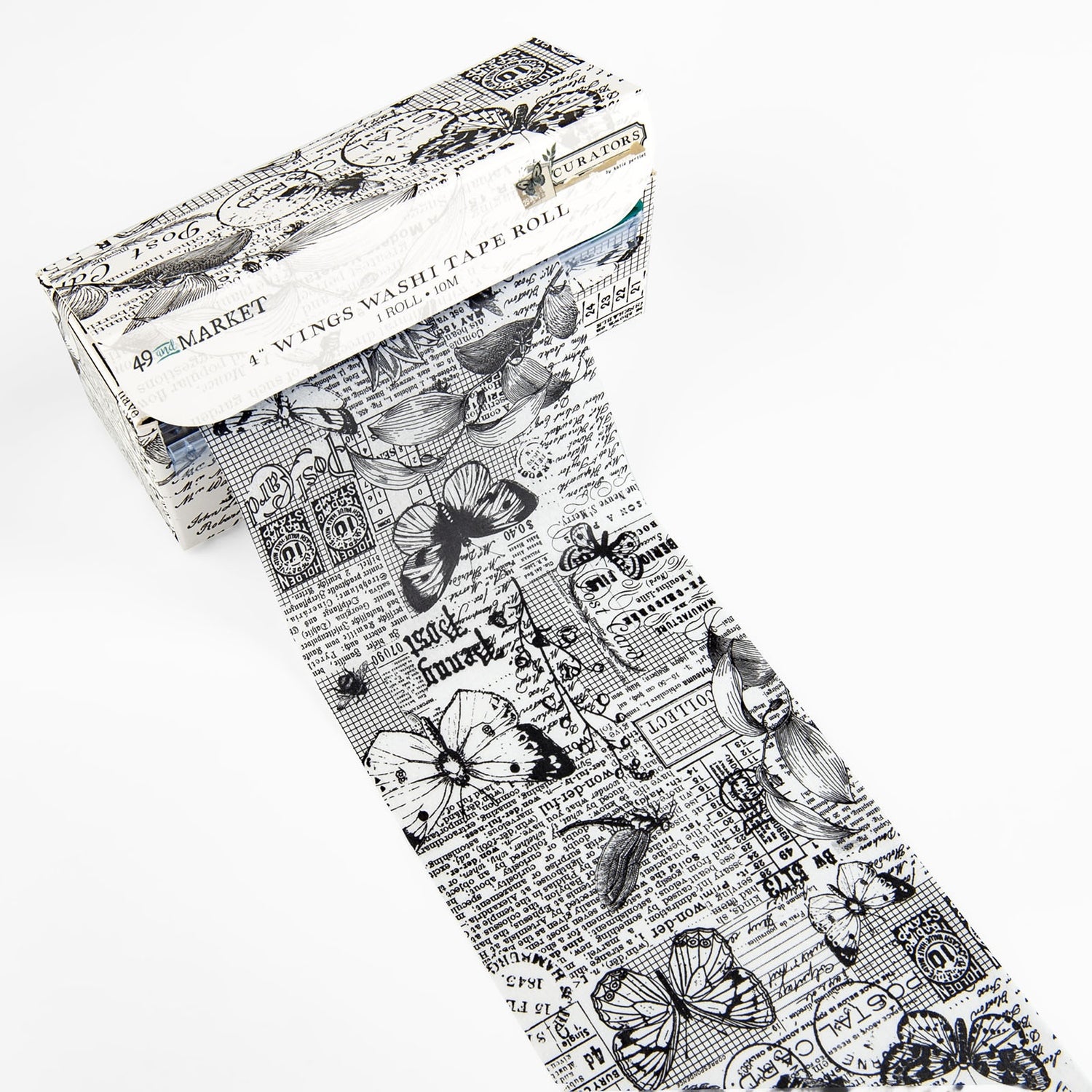 49 and Market CURATORS 4” WINGS Washi Tape Roll