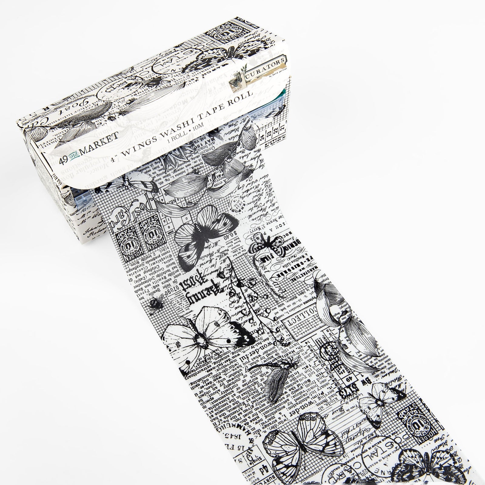 49 and Market CURATORS 4” WINGS Washi Tape Roll