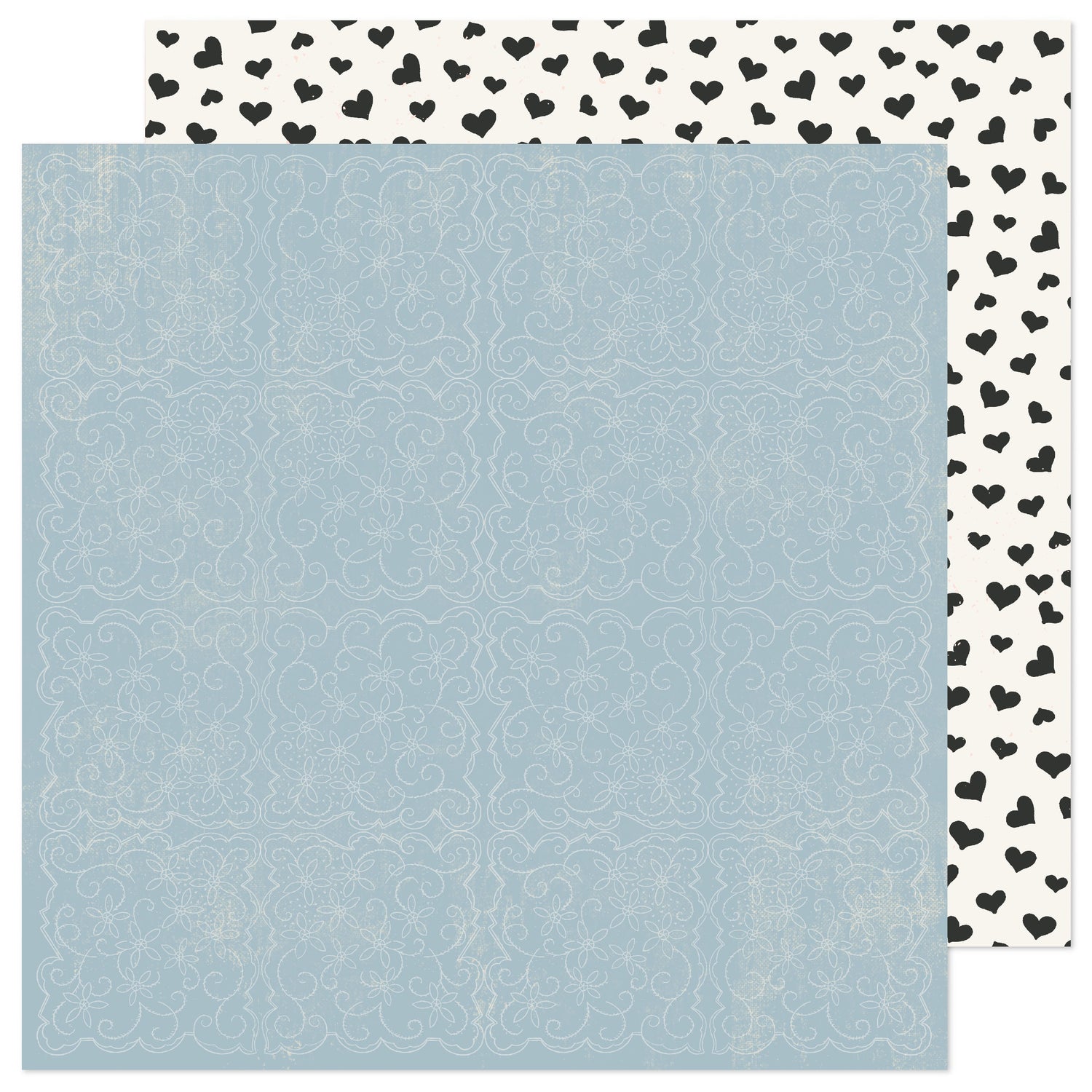 Maggie Holmes Parasol KIND HEART 12"X12" Scrapbook Paper