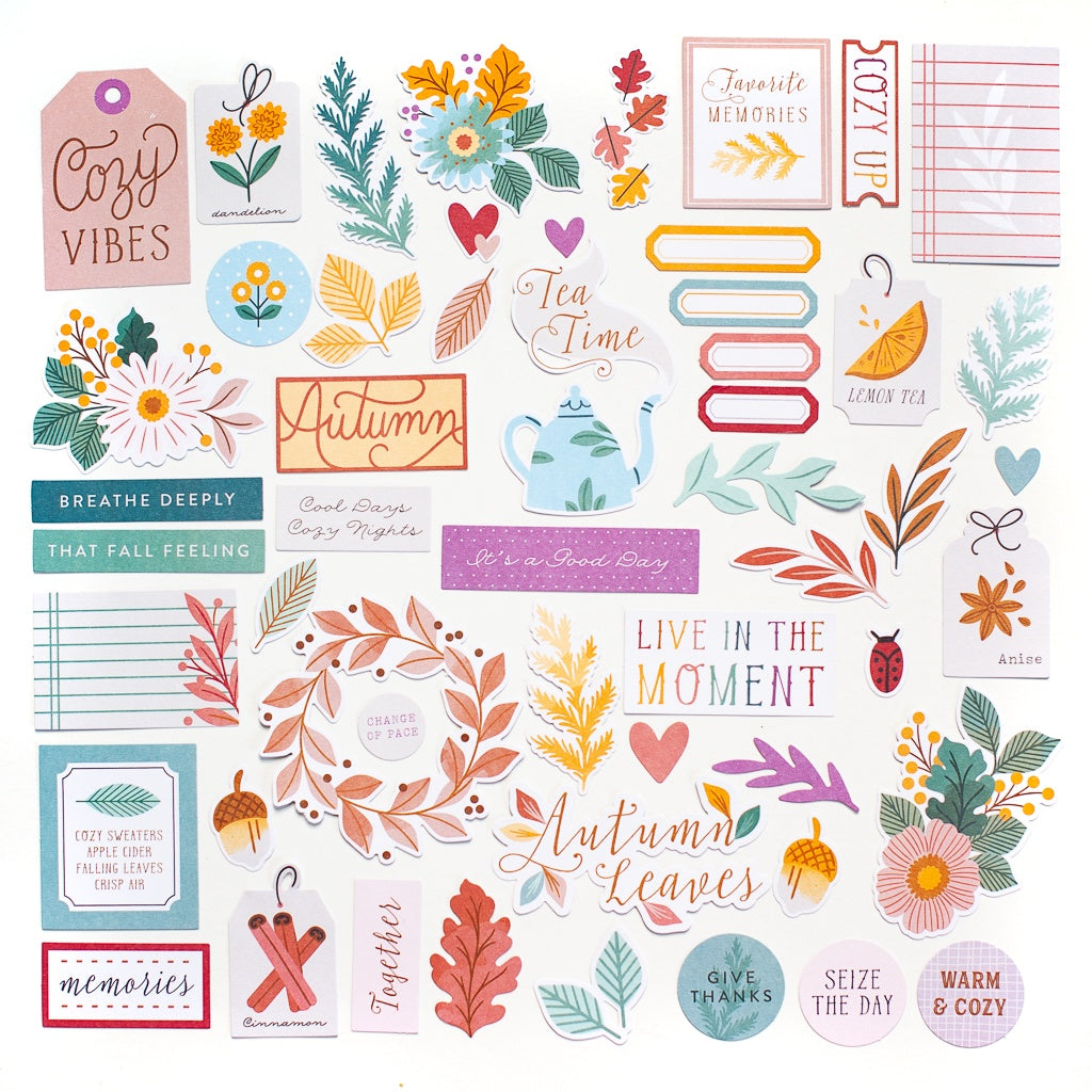 Pinkfresh Studio GOOD TIMES Ephemera 53pc