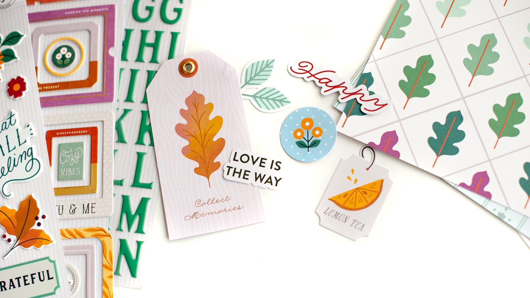Pinkfresh Studio GOOD TIMES Journaling Bits 12pc
