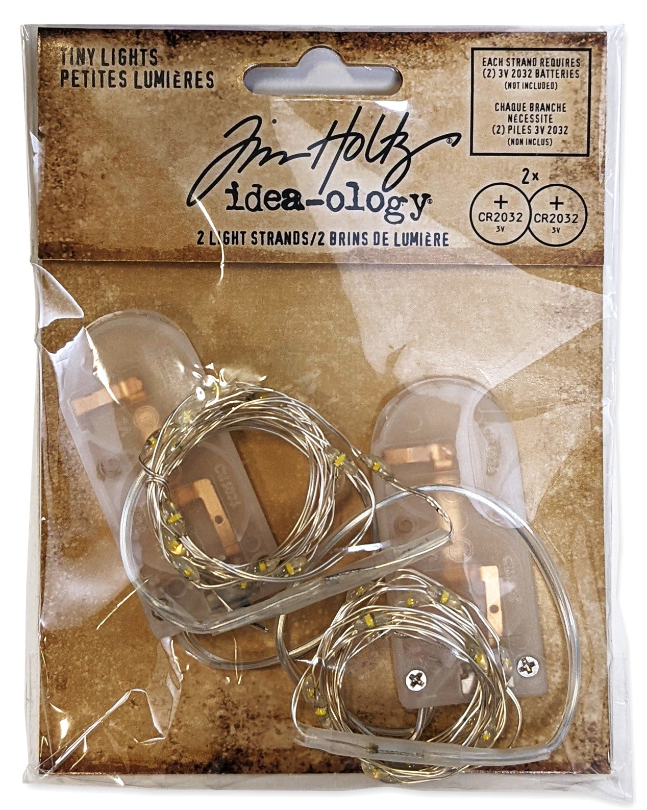 Tim Holtz Idea Ology TINY LIGHTS 2pc