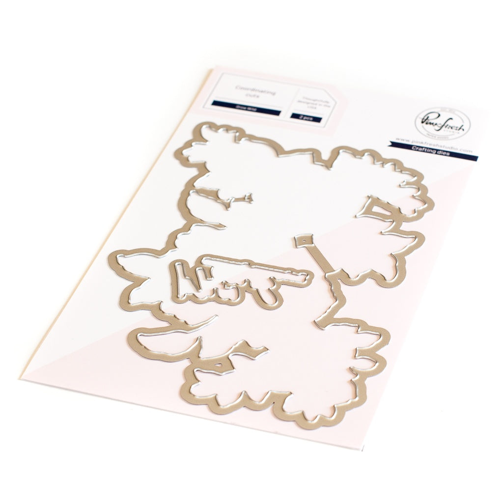 Pinkfresh Studio GROW WILD Clear Stamp & Die Set 5pc