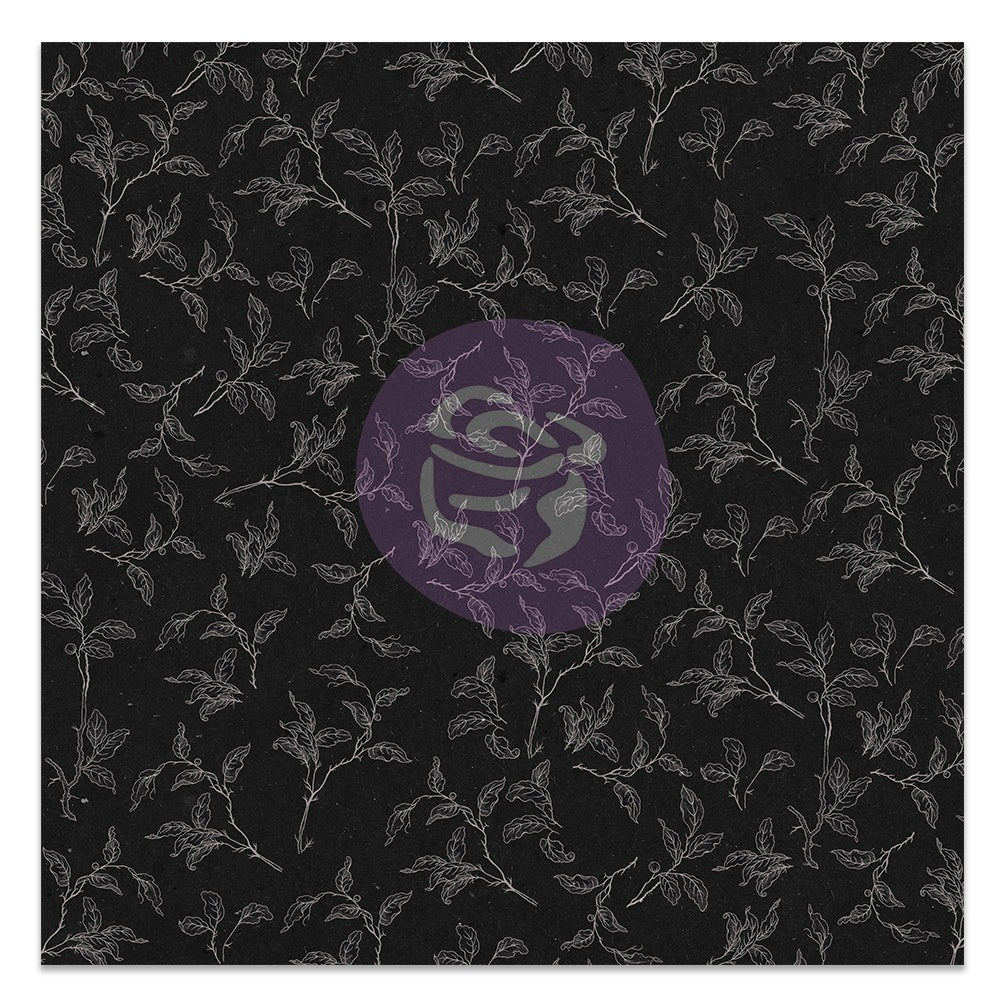 Prima MAGNOLIA ROUGE 12"X12" Scrapbook Paper Collection