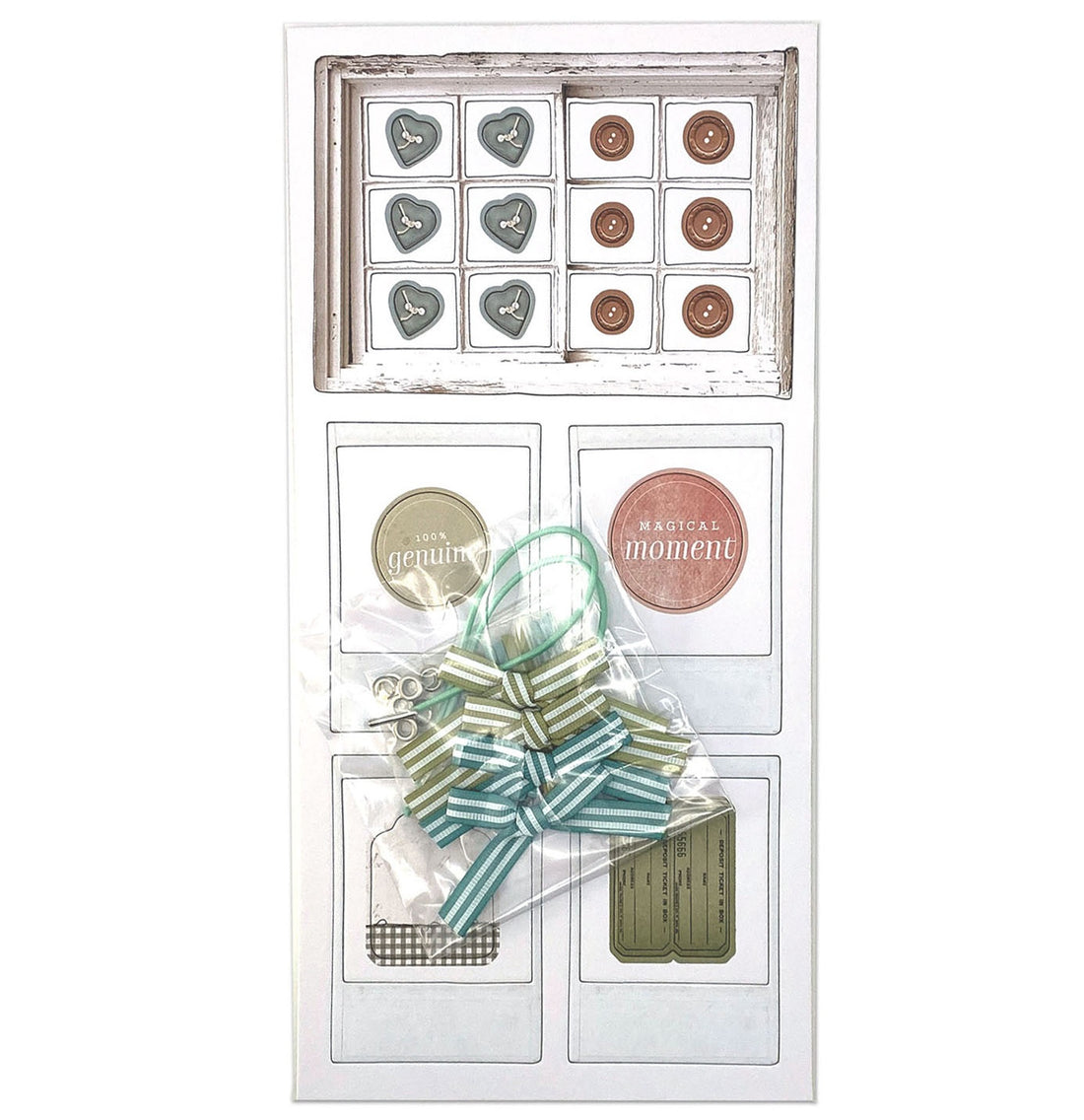 49 and Market Vintage Artistry TRANQUILITY Cluster Kit