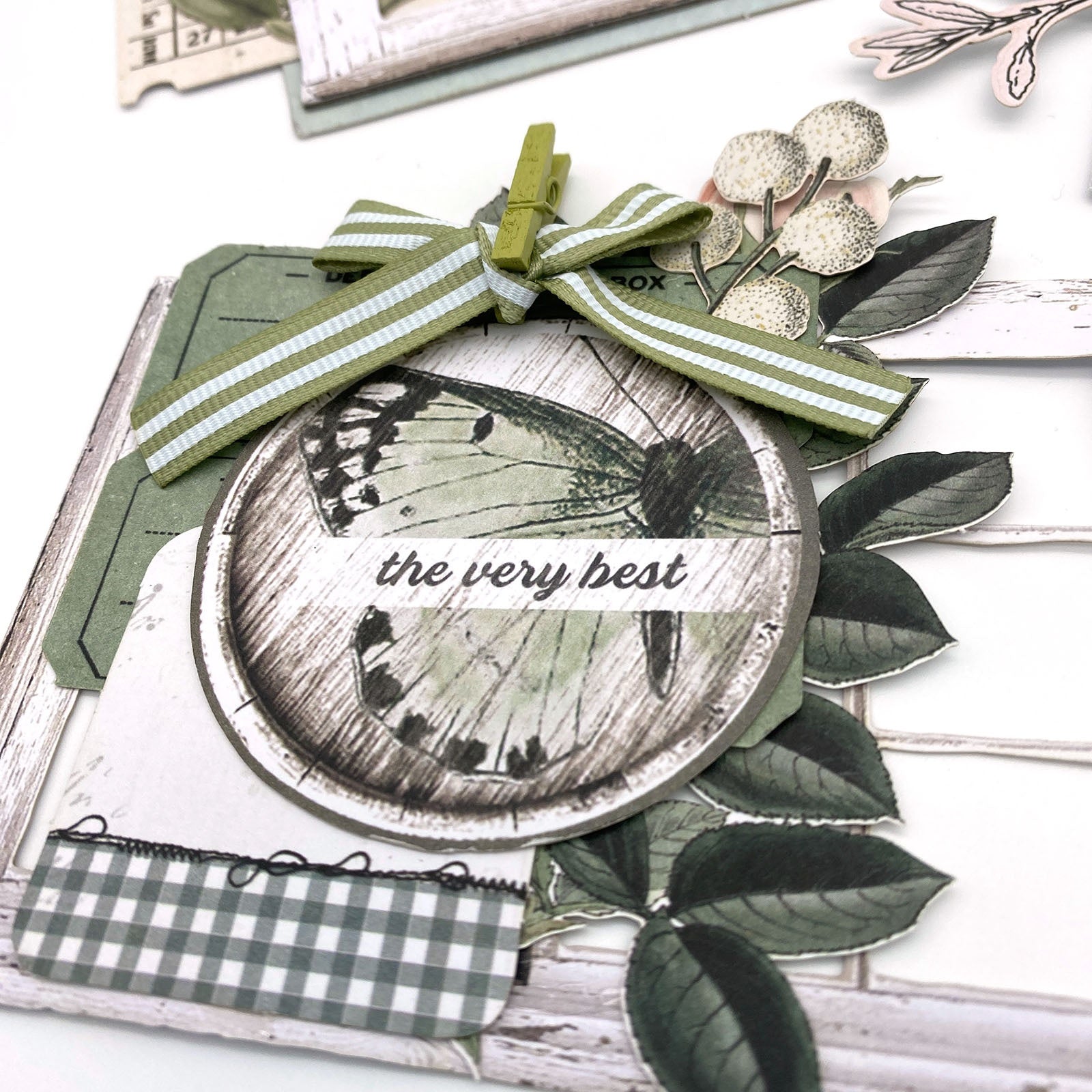 49 and Market Vintage Artistry TRANQUILITY Cluster Kit