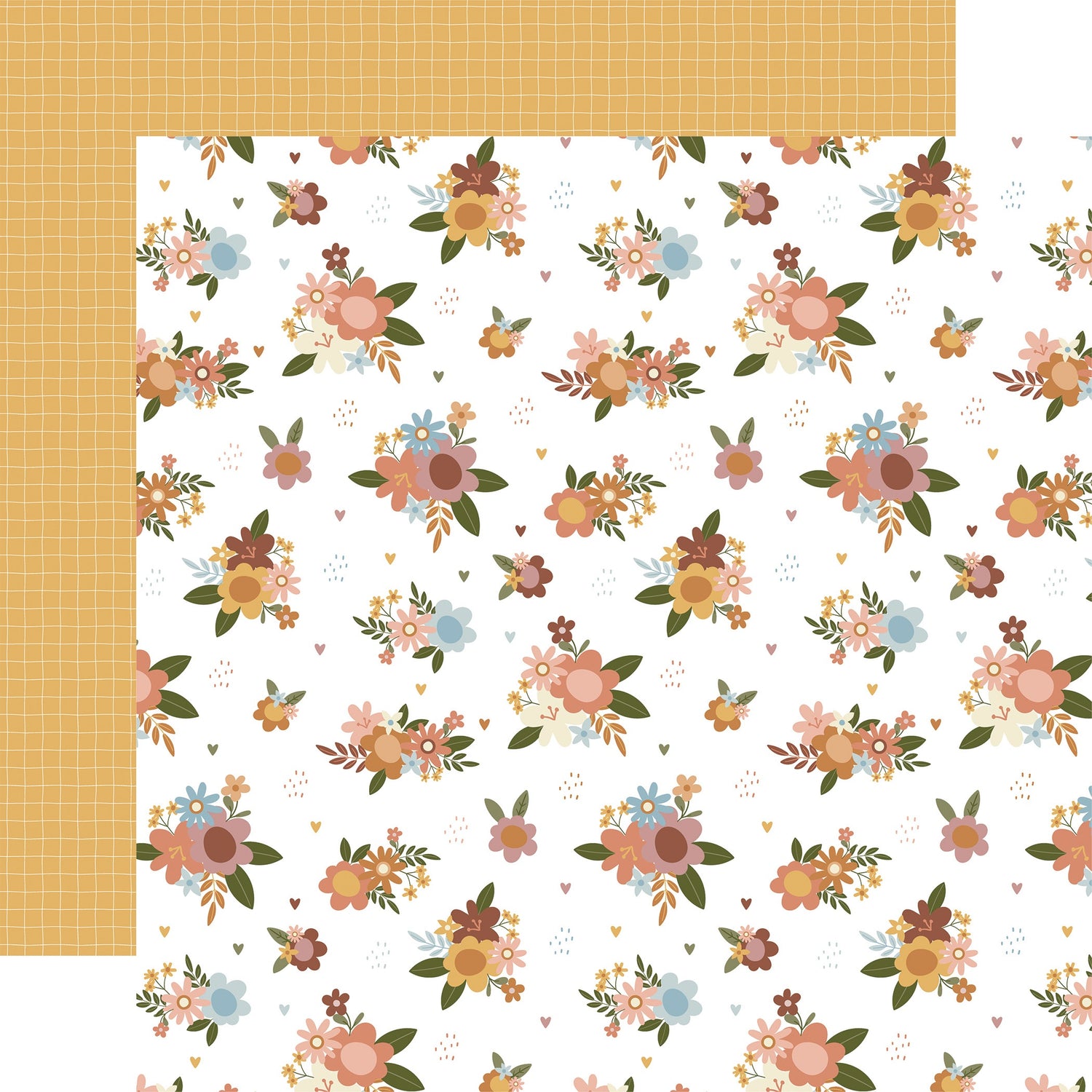 Echo Park DREAM BIG LITTLE GIRL 12”X12" Scrapbook Paper