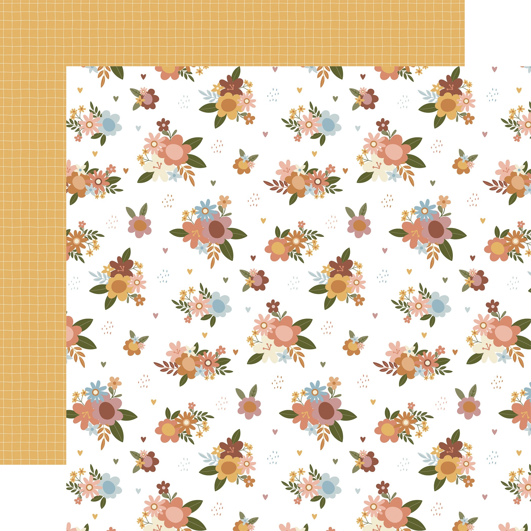 Echo Park DREAM BIG LITTLE GIRL 12”X12" Scrapbook Paper