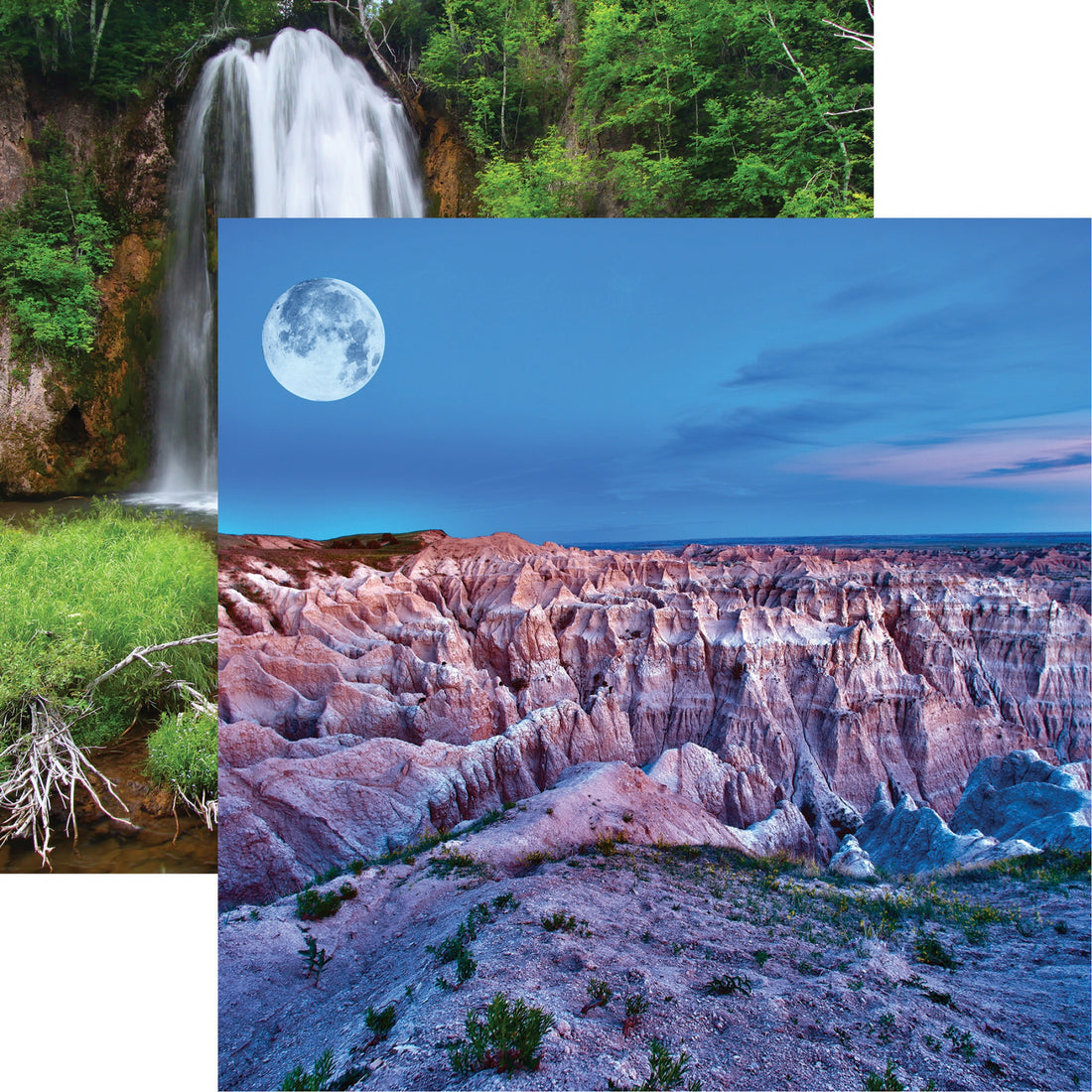 Reminisce THE BLACK HILLS 12"X12" Scrapbook Kit 9pc