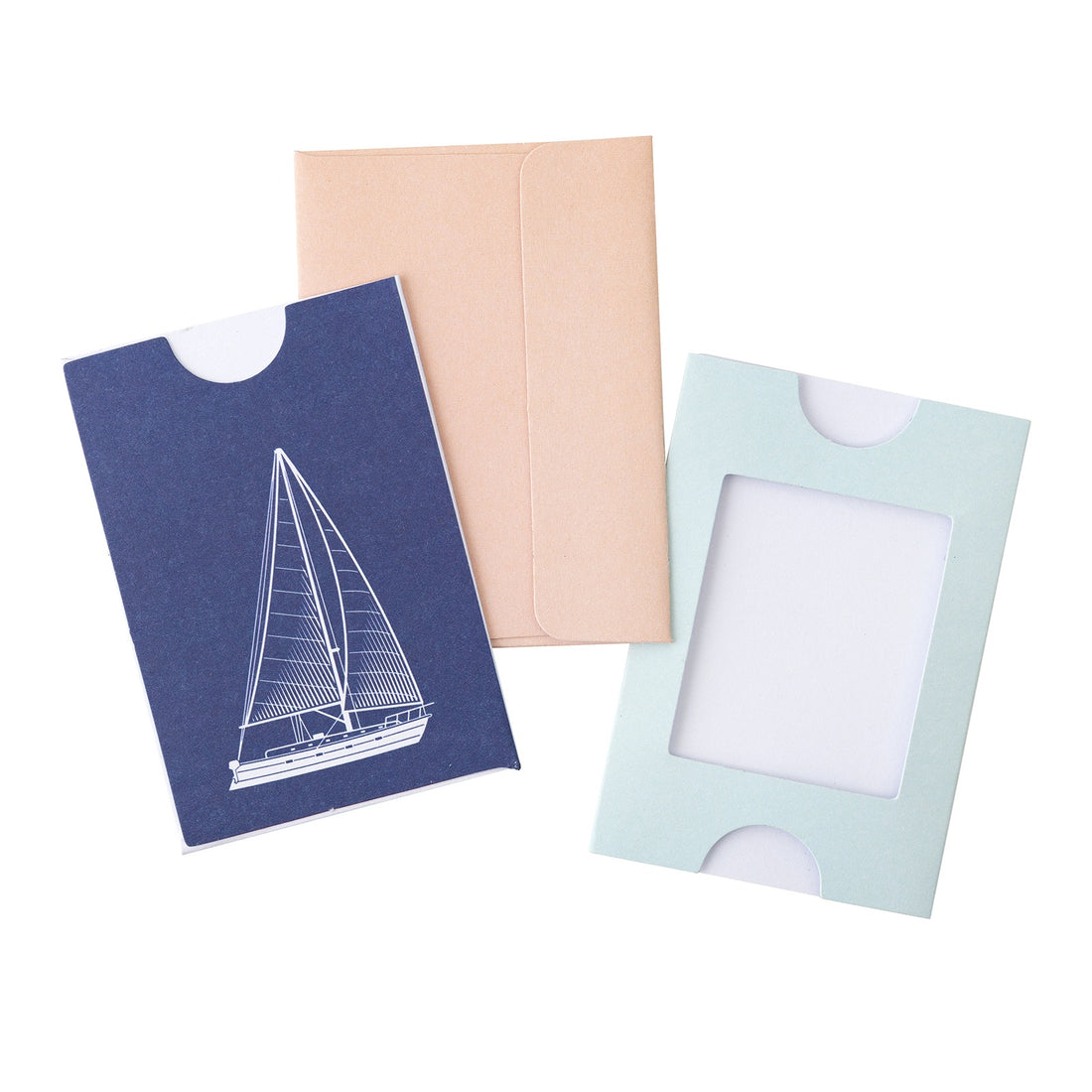 Heidi Swapp SET SAIL Mini Envelopes & Pockets 27pc