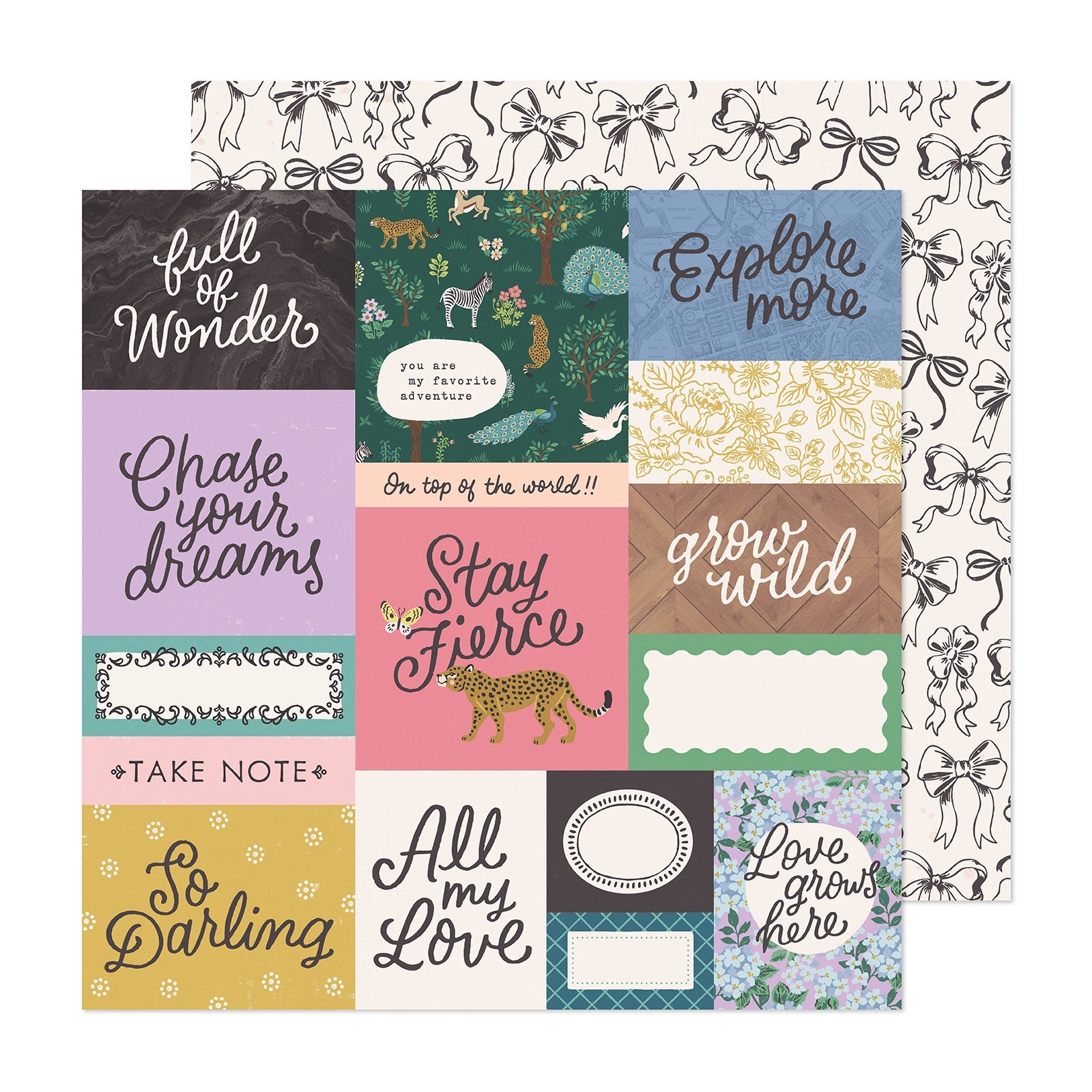 Maggie Holmes WOODLAND GROVE 12"X12" Scrapbook Paper