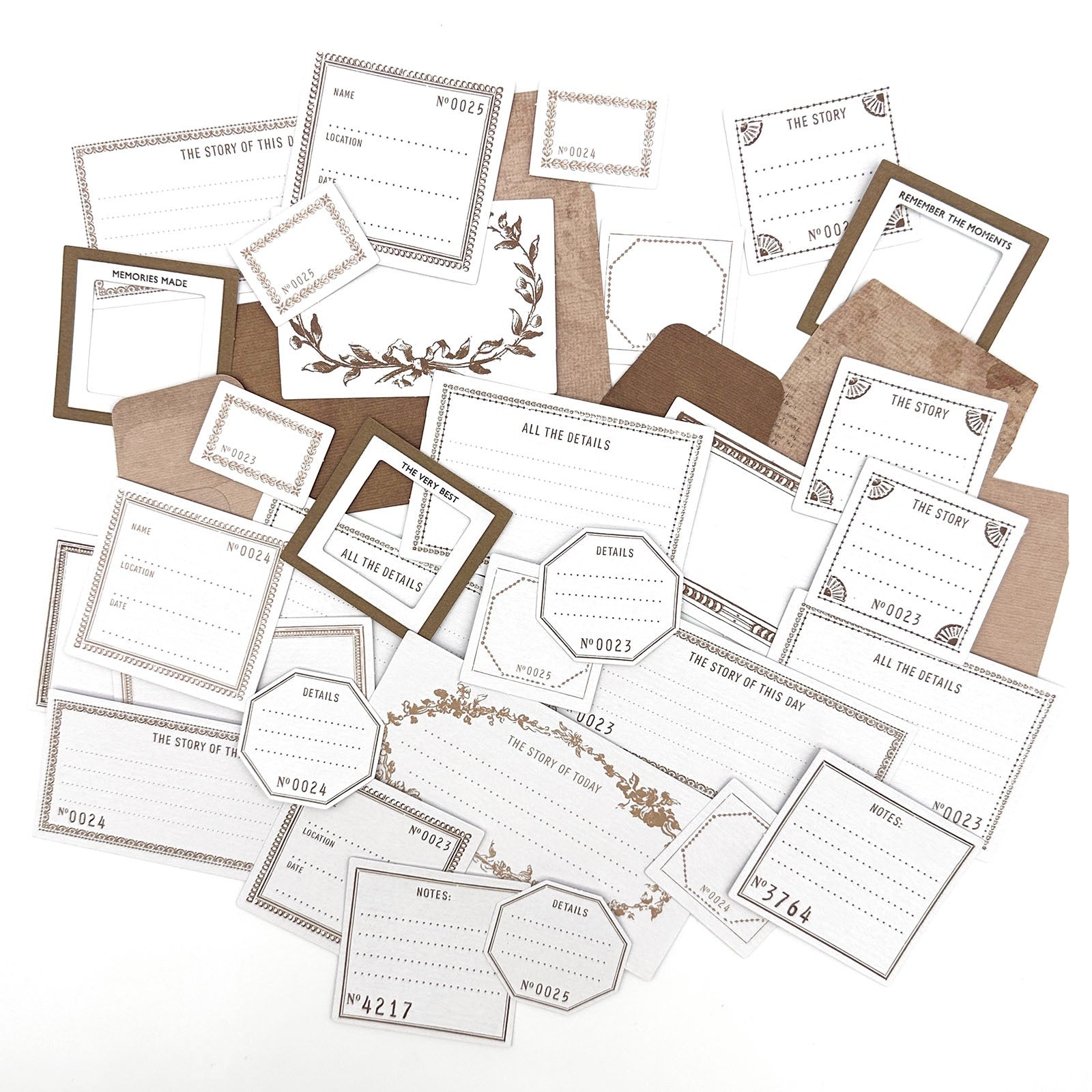 49 and Market Color Swatch TOAST Envelope Bits 37pc