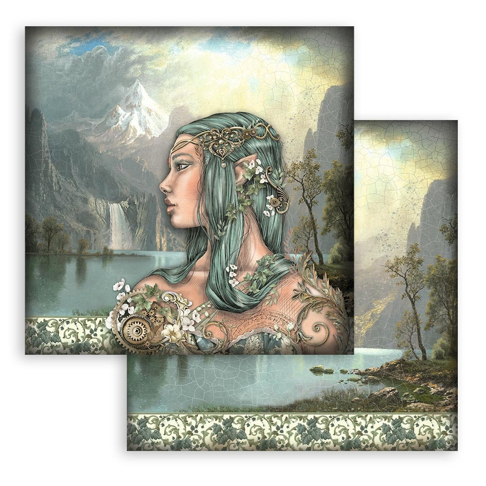 Stamperia MAGIC FOREST 12"X12" Scrapbook Paper Pack