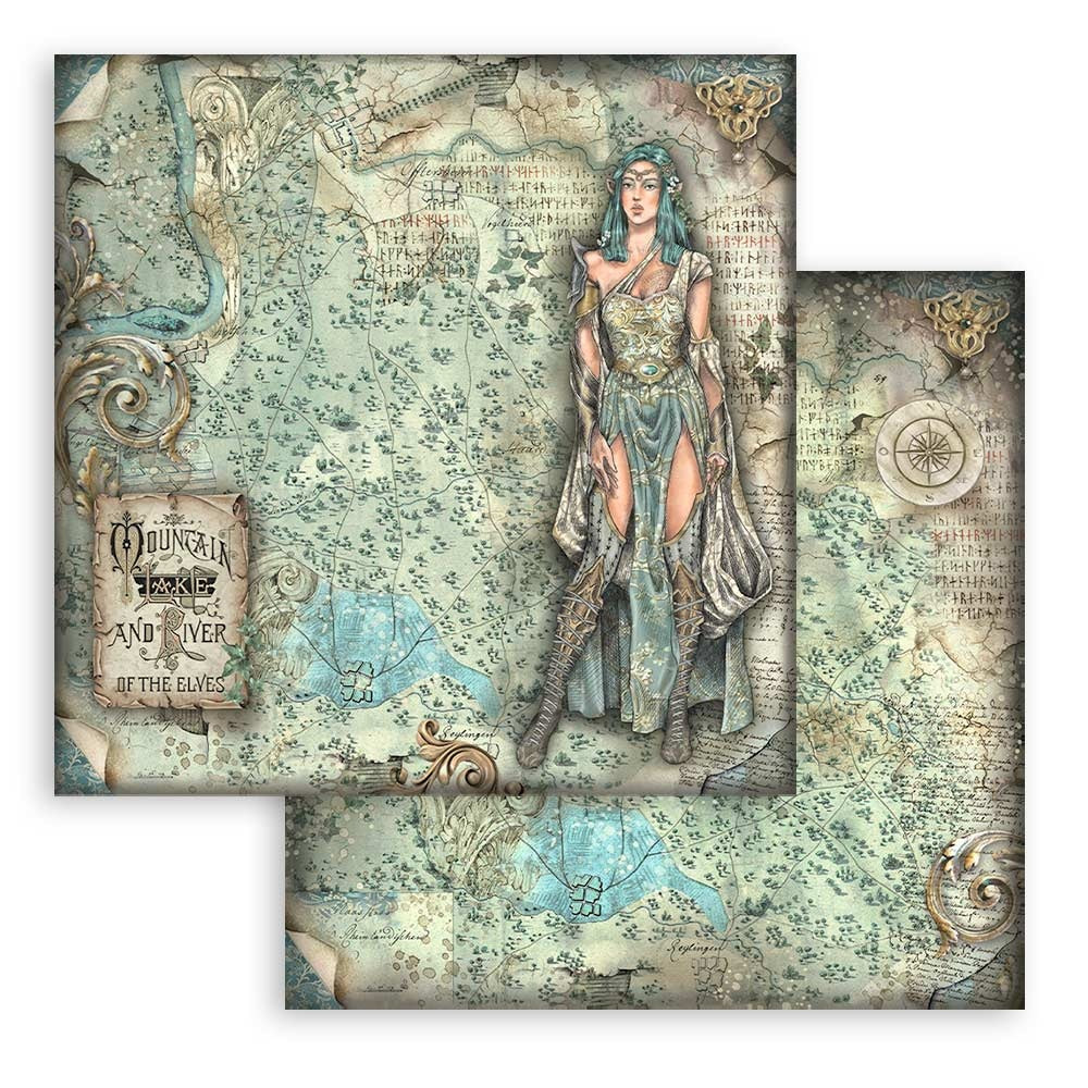 Stamperia MAGIC FOREST 12"X12" Scrapbook Paper Pack