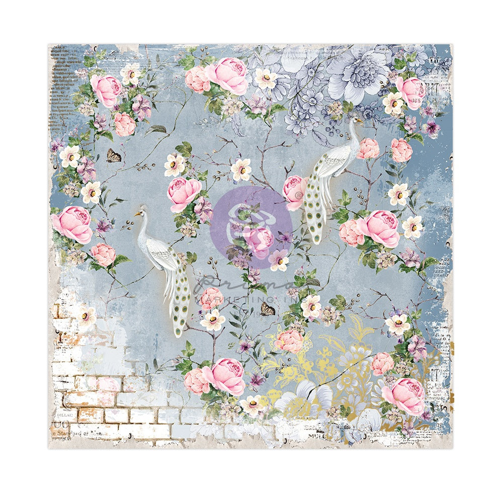 Prima THE PLANT DEPARTMENT 12"X12" Scrapbook Paper