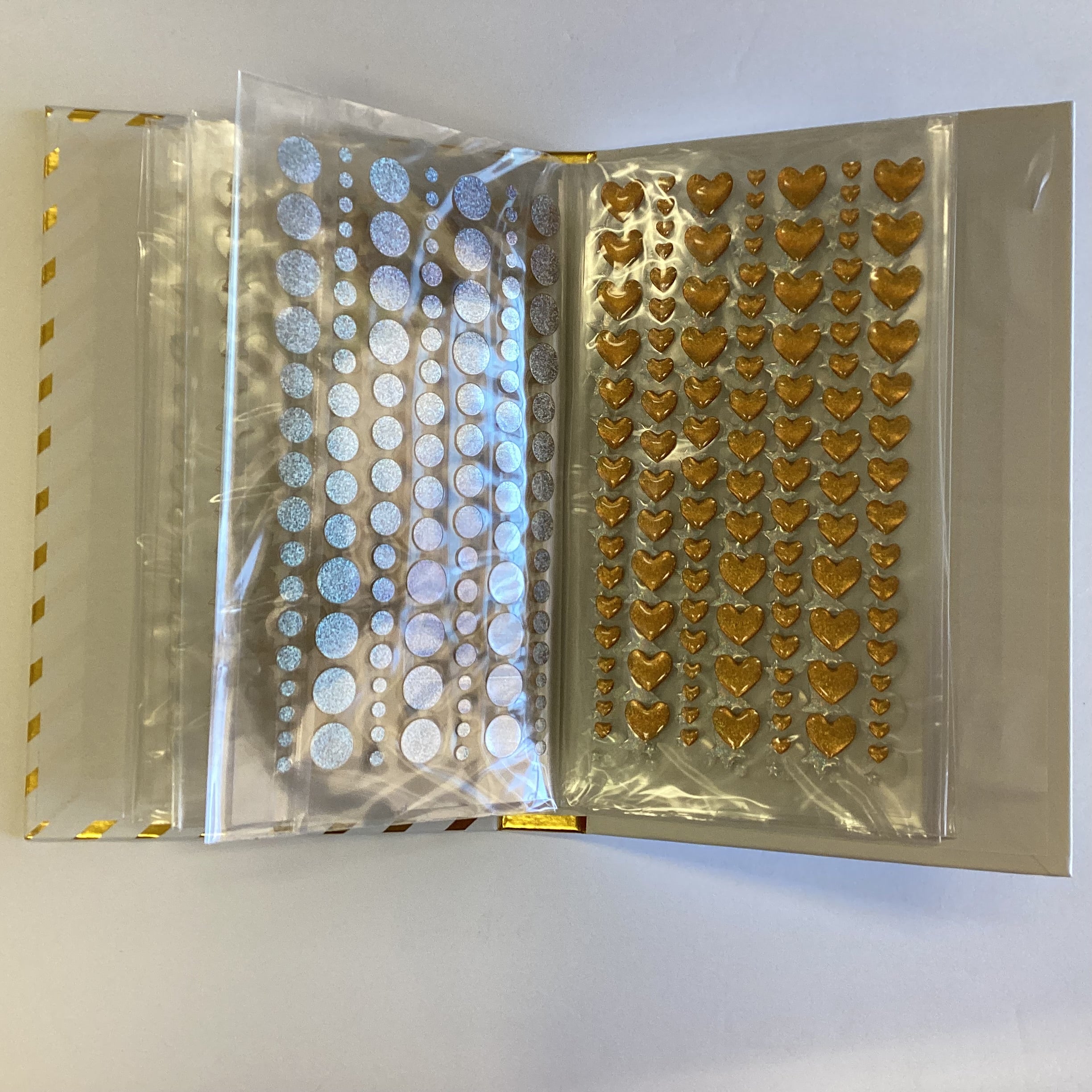 Diamond Press ENAMEL DOTS Traditional Foil Stickers 2016pc