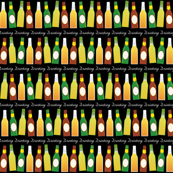 DRINKING BOTTLES DS 12"X12" Scrapbook Paper