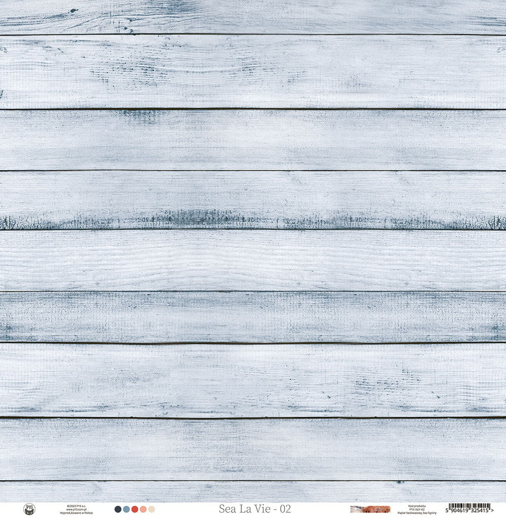 P13 SEA LA VIE 02 12"X12" Scrapbook Paper