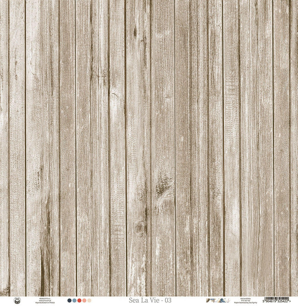 P13 SEA LA VIE 02 12"X12" Scrapbook Paper