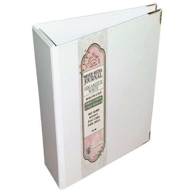 Stamperia MIXED MEDIA JOURNAL Organizer White