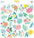 Pinkfresh Studio Sunshine On My Mind FLORAL EPHEMERA 24pc Flowers