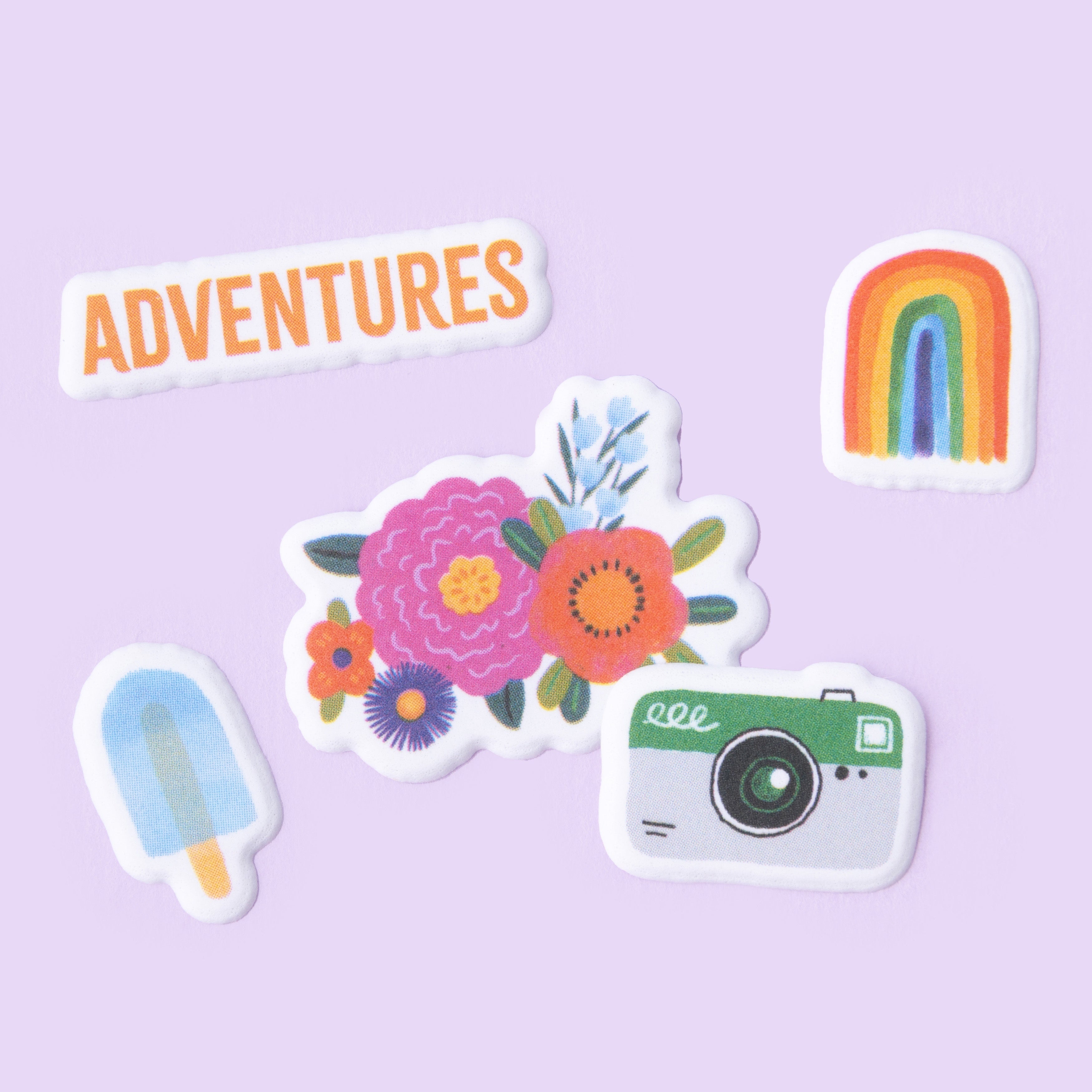 Shimelle Main Character Energy MINI PUFFY STICKERS 60pc
