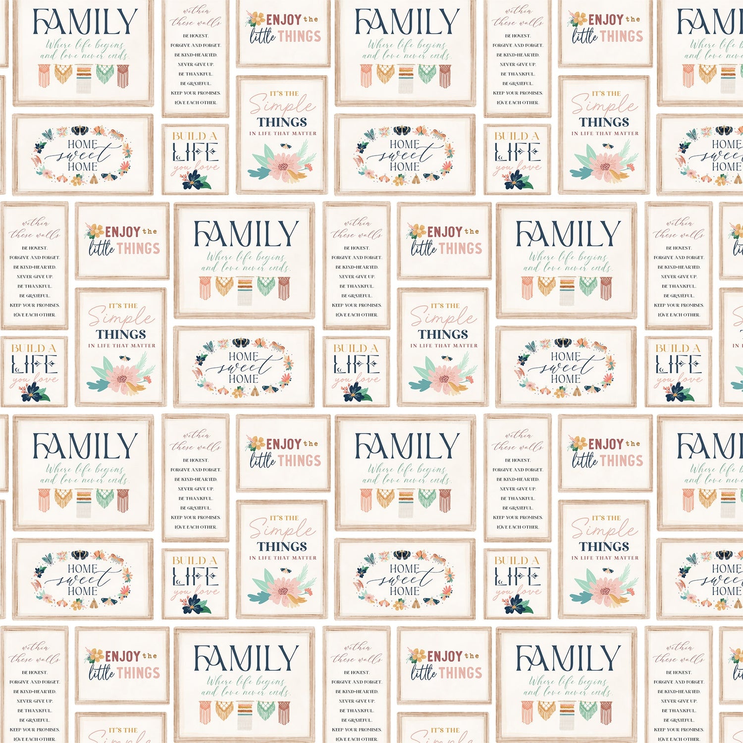 Carta Bella AT HOME 12”X12" Scrapbook Paper