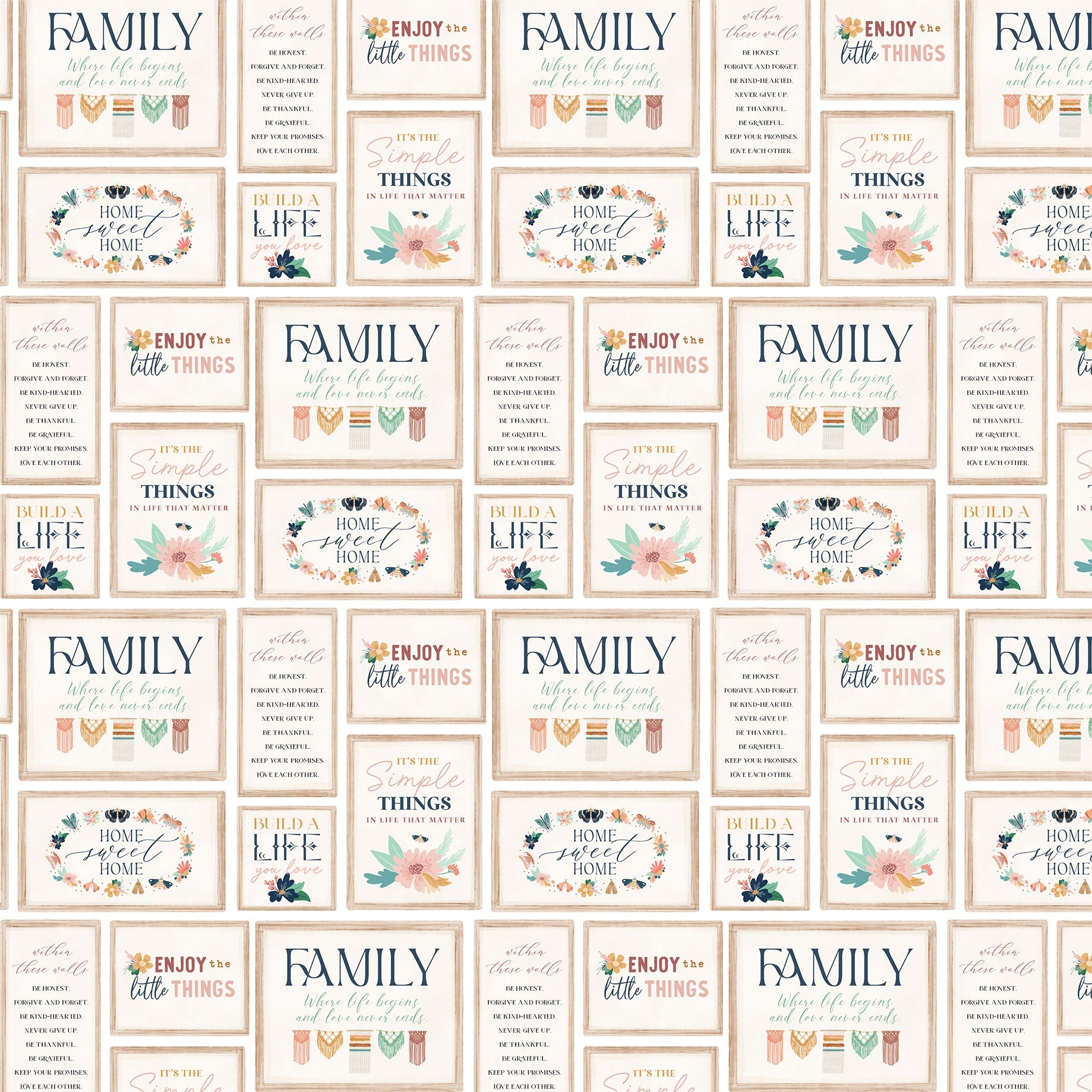 Carta Bella AT HOME 12”X12" Scrapbook Paper