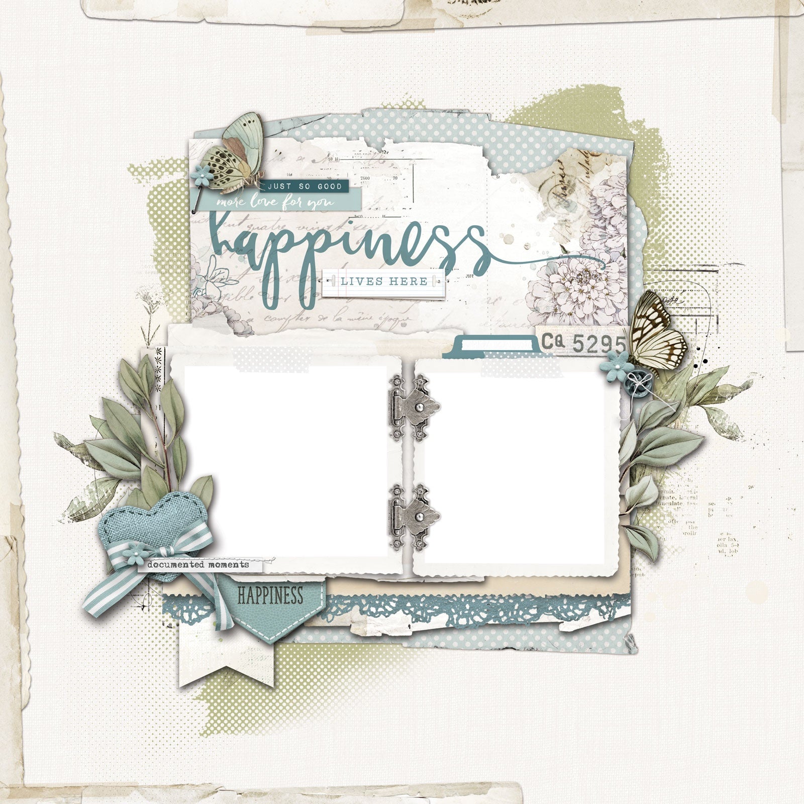 49 and Market Vintage Artistry MOONLIT GARDEN ULTIMATE PAGE KIT Scrapbook