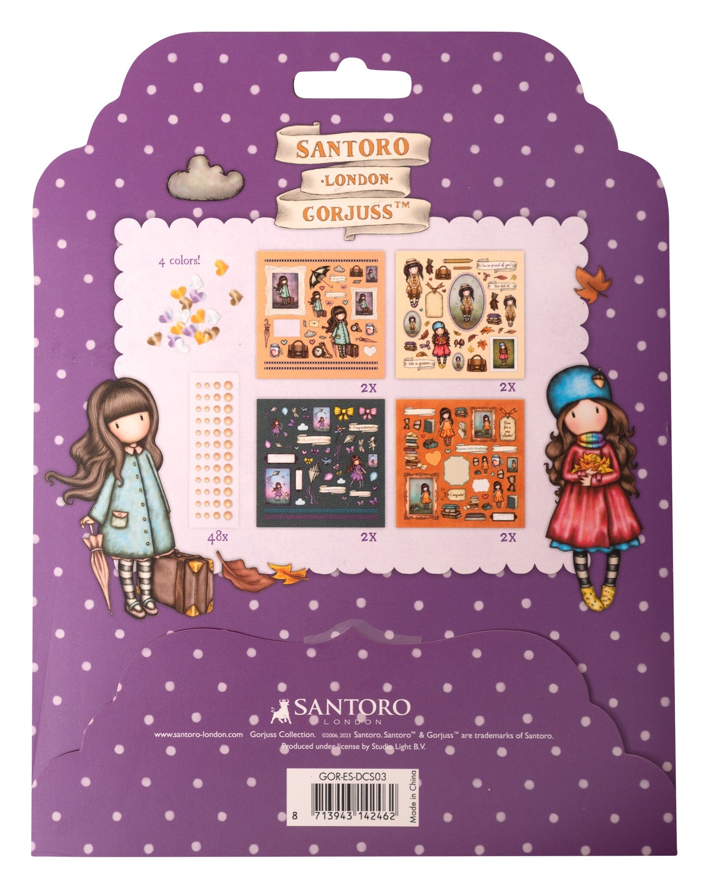 Santoro Gorjuss EMBELLISHMENT SET