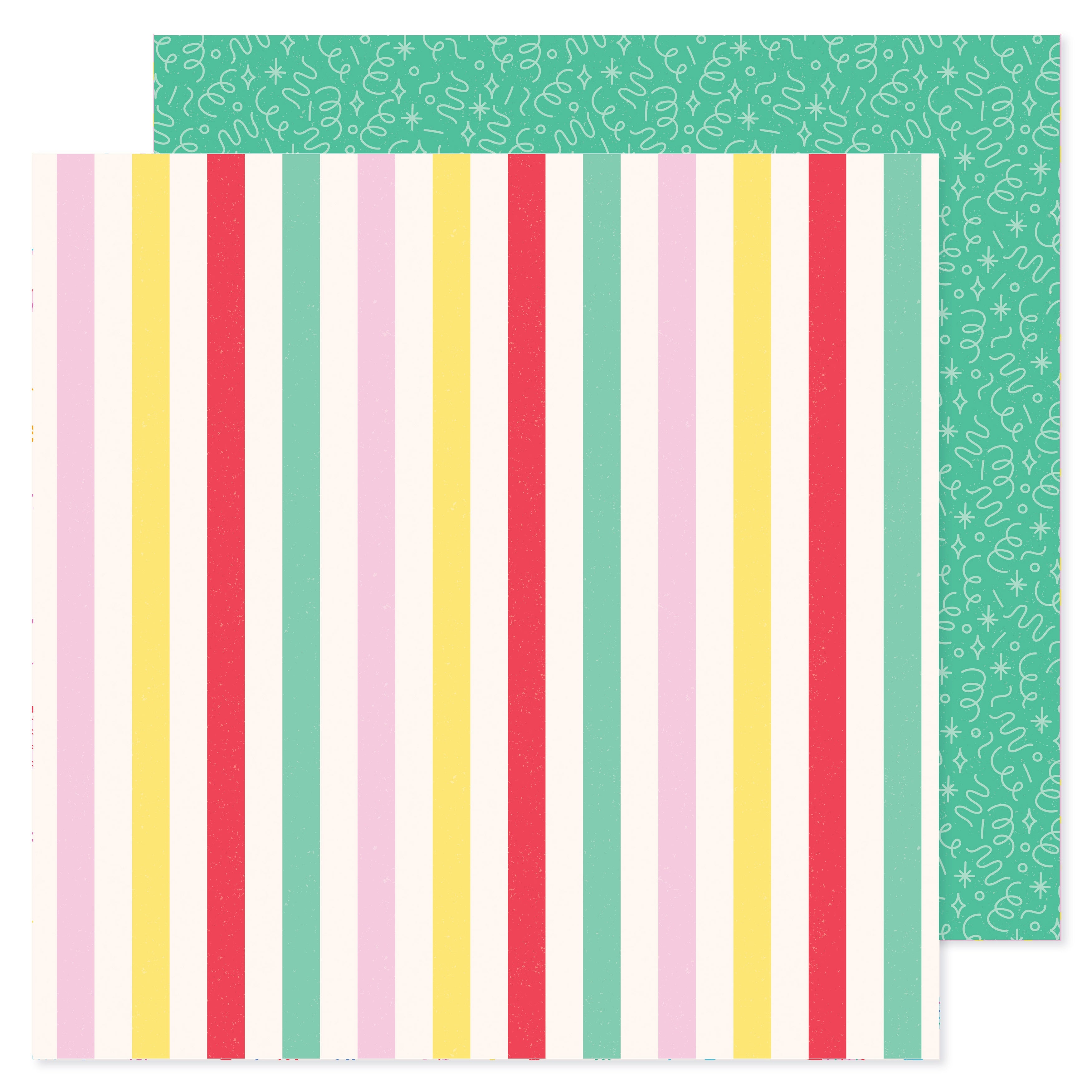 Pebbles ALL THE CAKE 12"X12" Scrapbook Paper