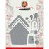 Yvonne Creations GINGERBREAD HOUSE Christmas Scenery Cutting Die 13pc.