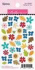 Bella Blvd FALLING FOR YOU Epoxy Stickers 41pc