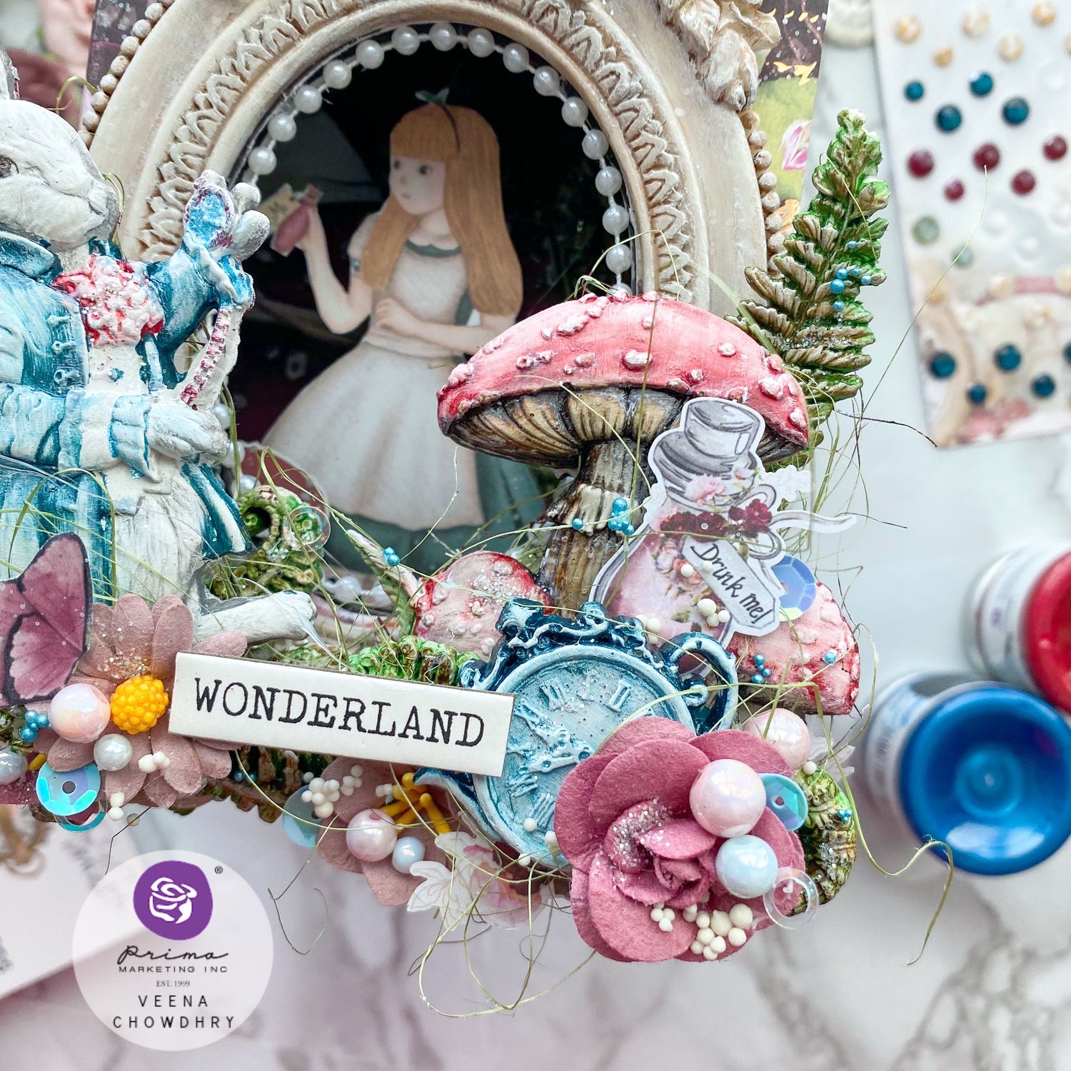 Prima Lost In Wonderland SAY IT IN CRYSTALS 48pc Rhinestones