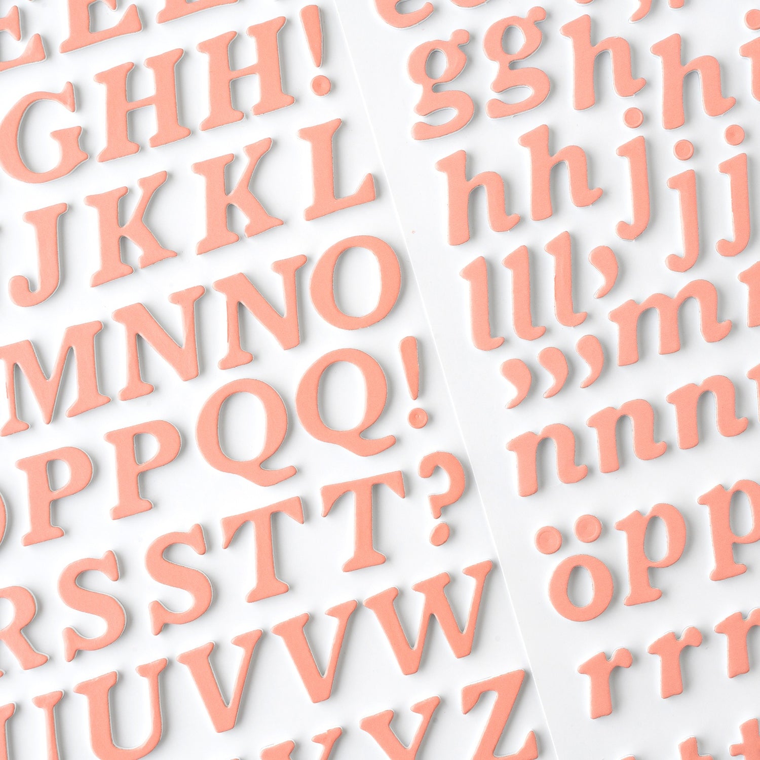 Thickers HELLO LITTLE GIRL Foam Letter Stickers