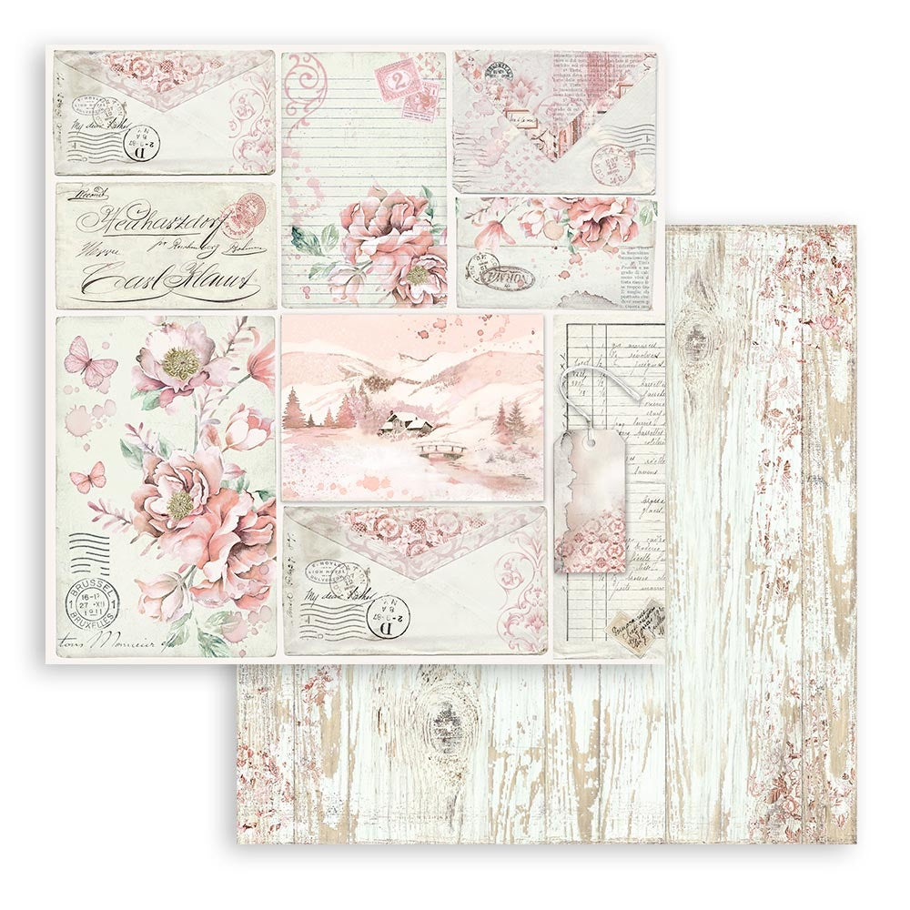Stamperia ROSELAND 12"X12" Scrapbook Paper Pad