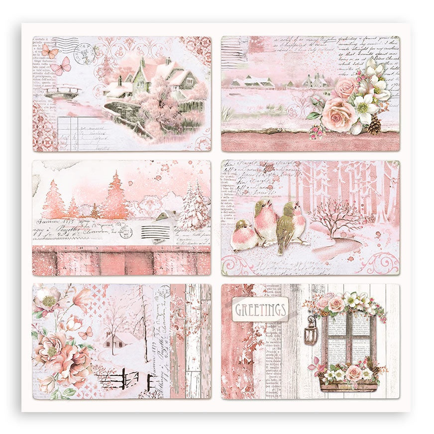 Stamperia ROSELAND 12"X12" Scrapbook Paper Pad