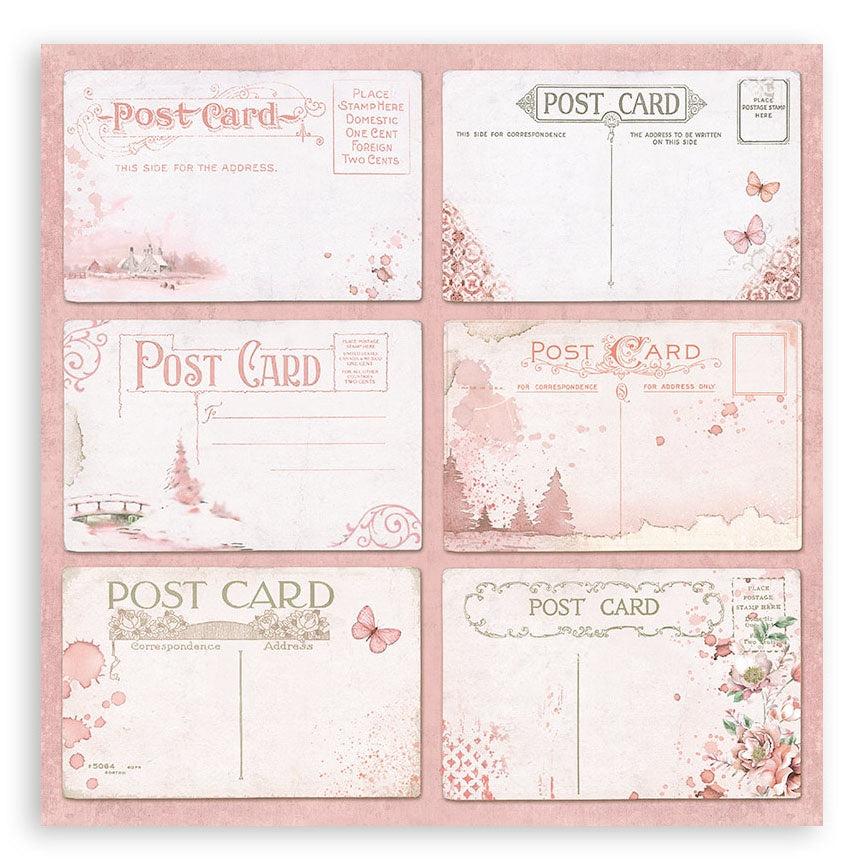 Stamperia ROSELAND 12"X12" Scrapbook Paper Pad