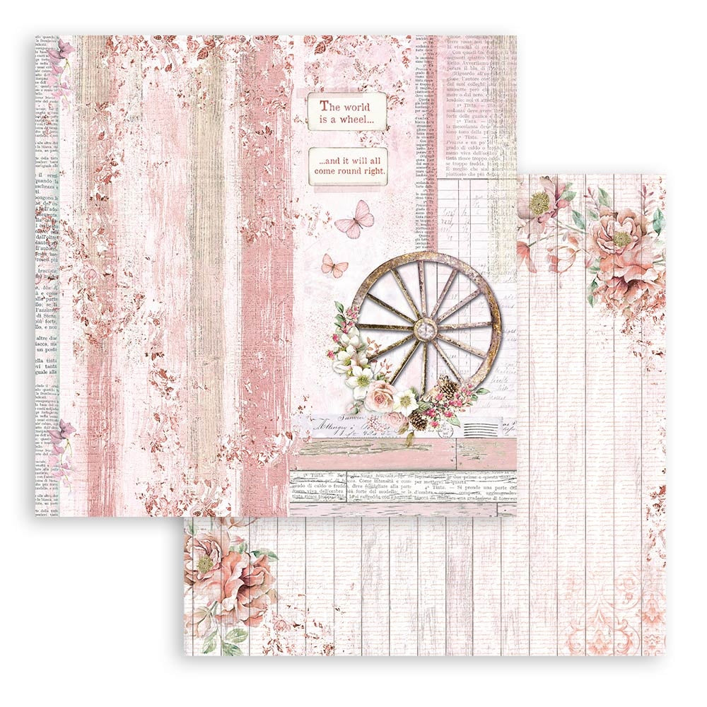 Stamperia ROSELAND 12"X12" Scrapbook Paper Pad
