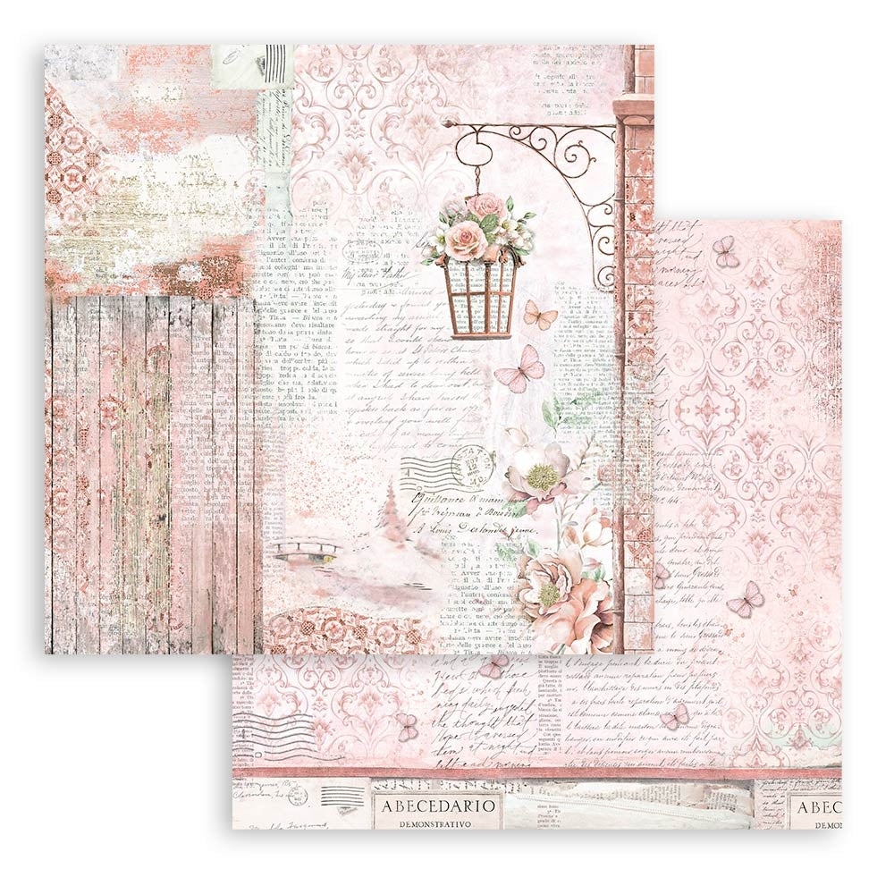 Stamperia ROSELAND 12"X12" Scrapbook Paper Pad