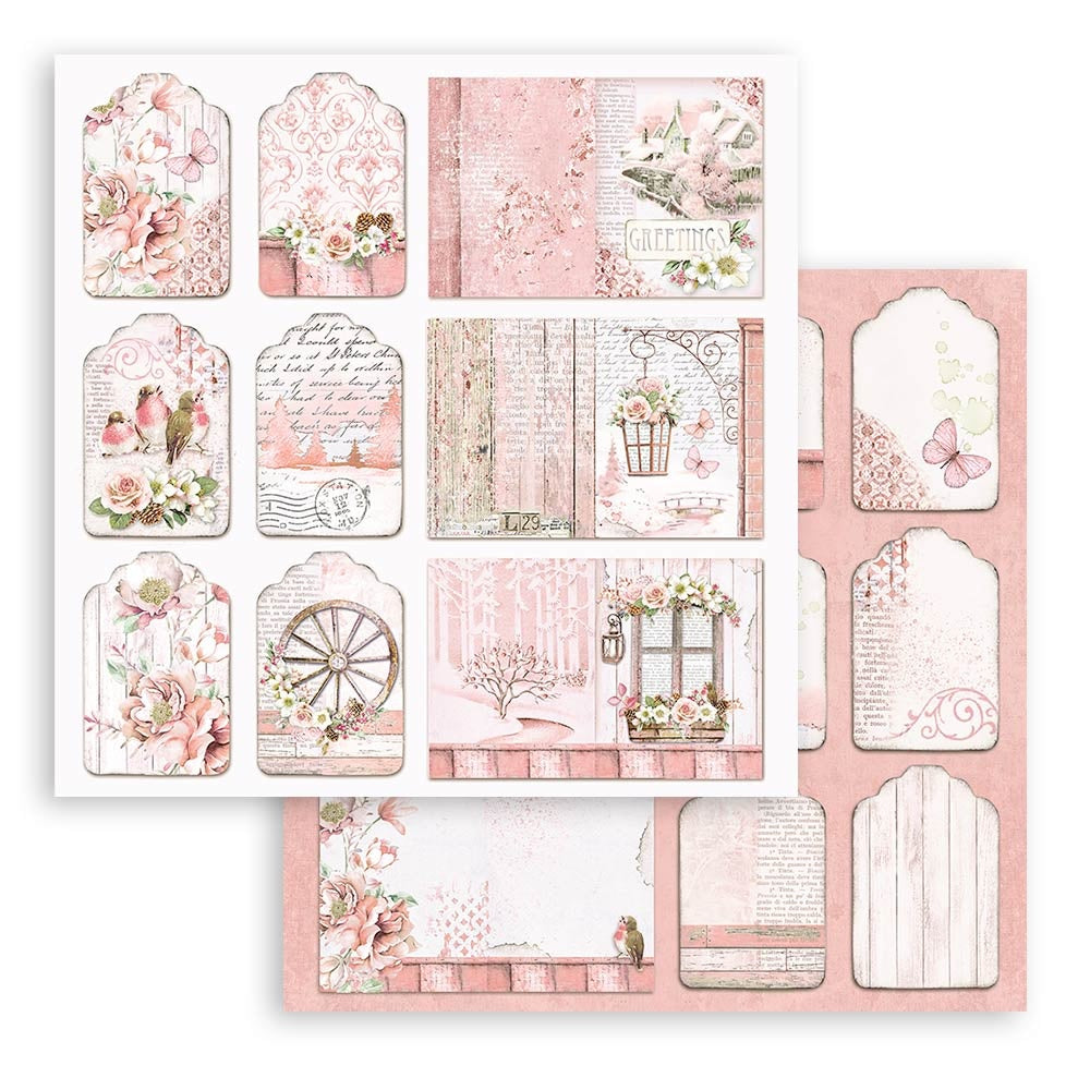 Stamperia ROSELAND 12"X12" Scrapbook Paper Pad